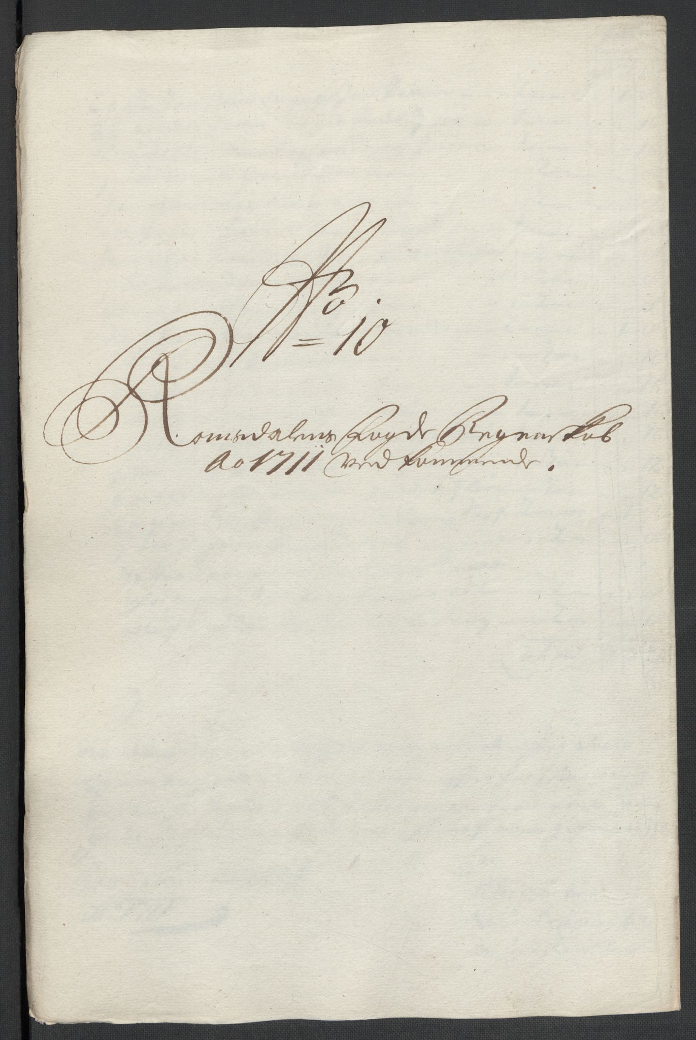 Rentekammeret inntil 1814, Reviderte regnskaper, Fogderegnskap, RA/EA-4092/R55/L3660: Fogderegnskap Romsdal, 1711, p. 150