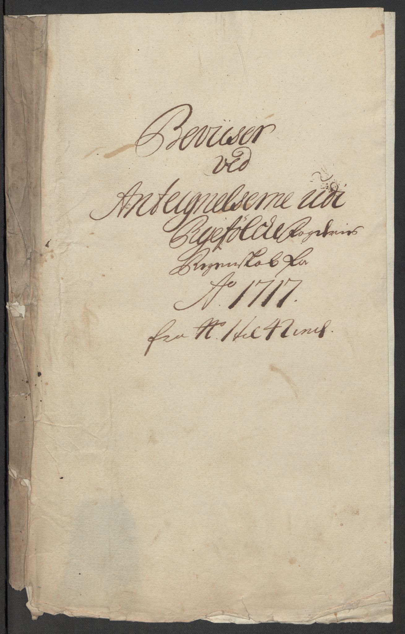 Rentekammeret inntil 1814, Reviderte regnskaper, Fogderegnskap, RA/EA-4092/R47/L2870: Fogderegnskap Ryfylke, 1717, p. 357