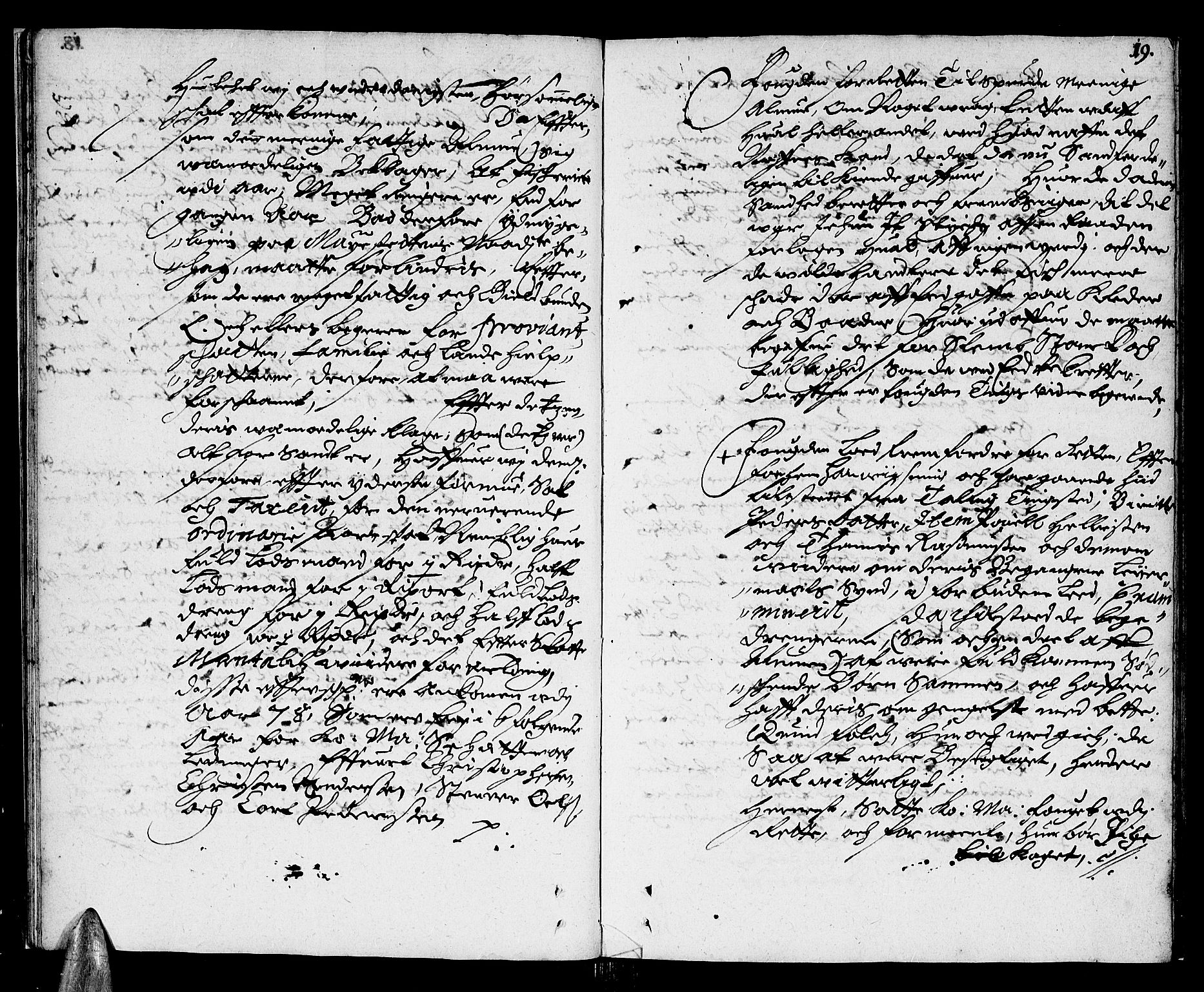 Finnmark sorenskriveri, AV/SATØ-S-0053/F/Fa/L0016: Justisprotokoller, 1678-1679, p. 18b-19a