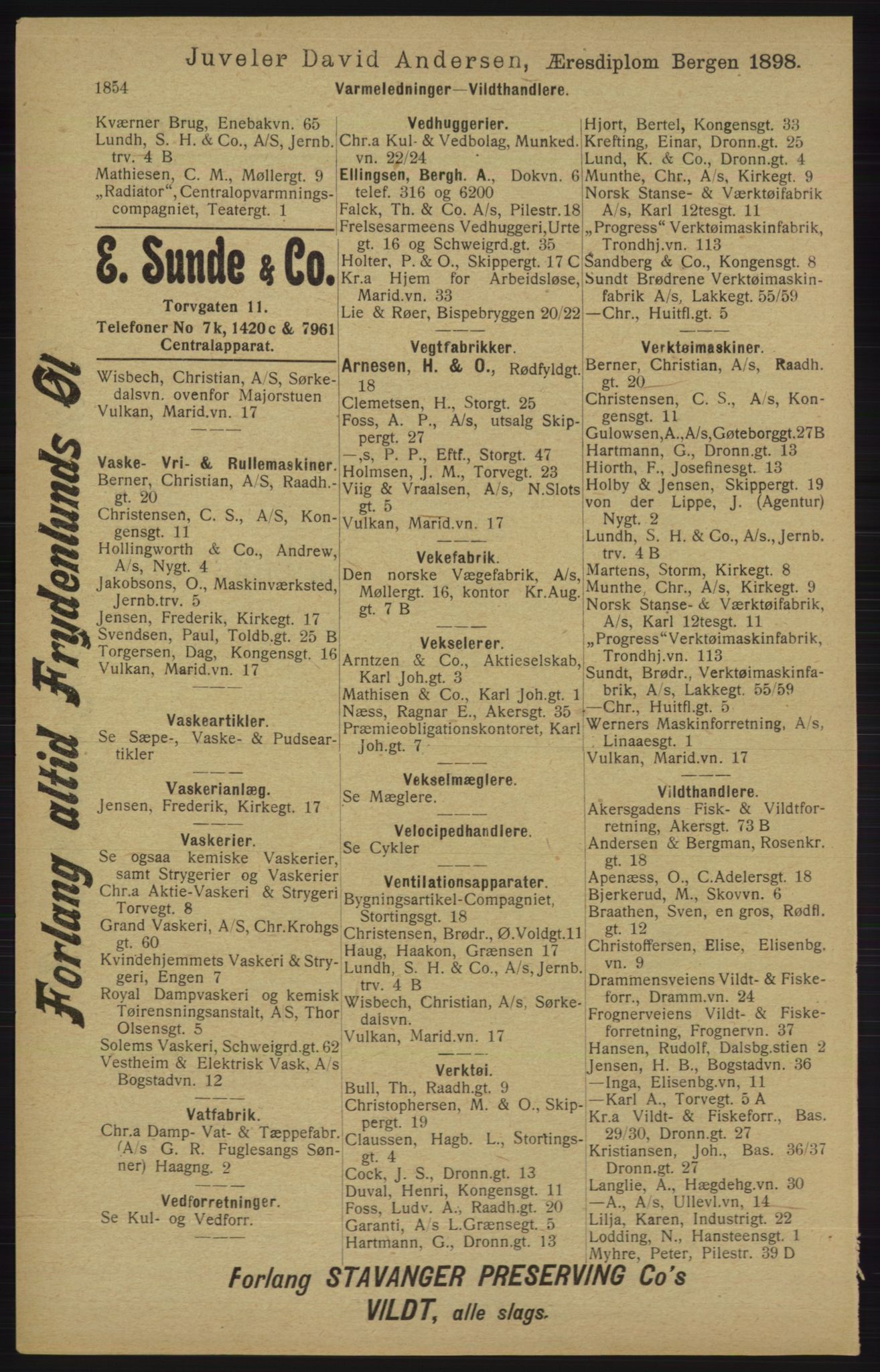Kristiania/Oslo adressebok, PUBL/-, 1913, p. 1810