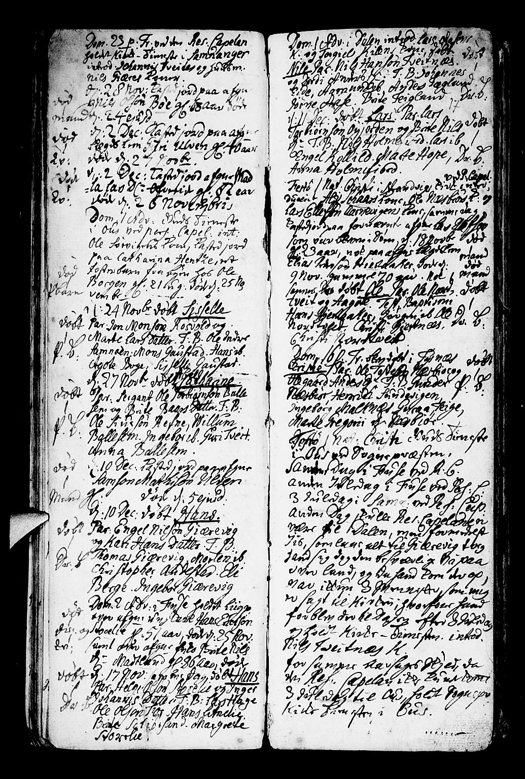 Os sokneprestembete, SAB/A-99929: Parish register (official) no. A 9, 1766-1779, p. 17