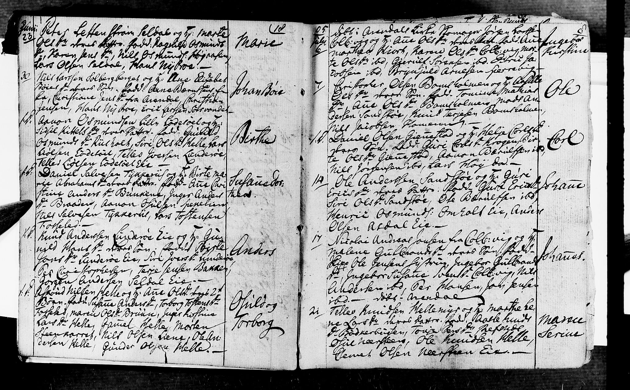 Øyestad sokneprestkontor, AV/SAK-1111-0049/F/Fa/L0011: Parish register (official) no. A 11, 1805-1824, p. 8