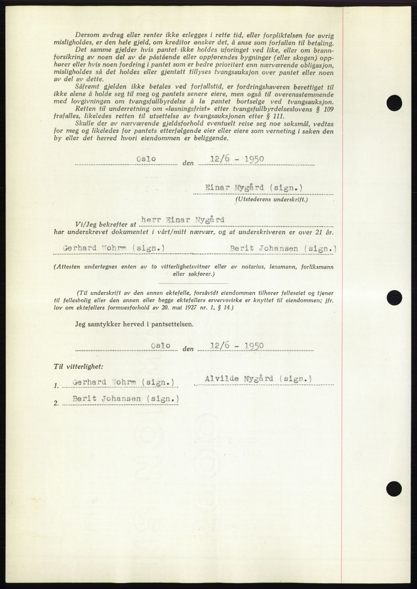 Moss sorenskriveri, AV/SAO-A-10168: Mortgage book no. B24, 1950-1950, Diary no: : 1756/1950