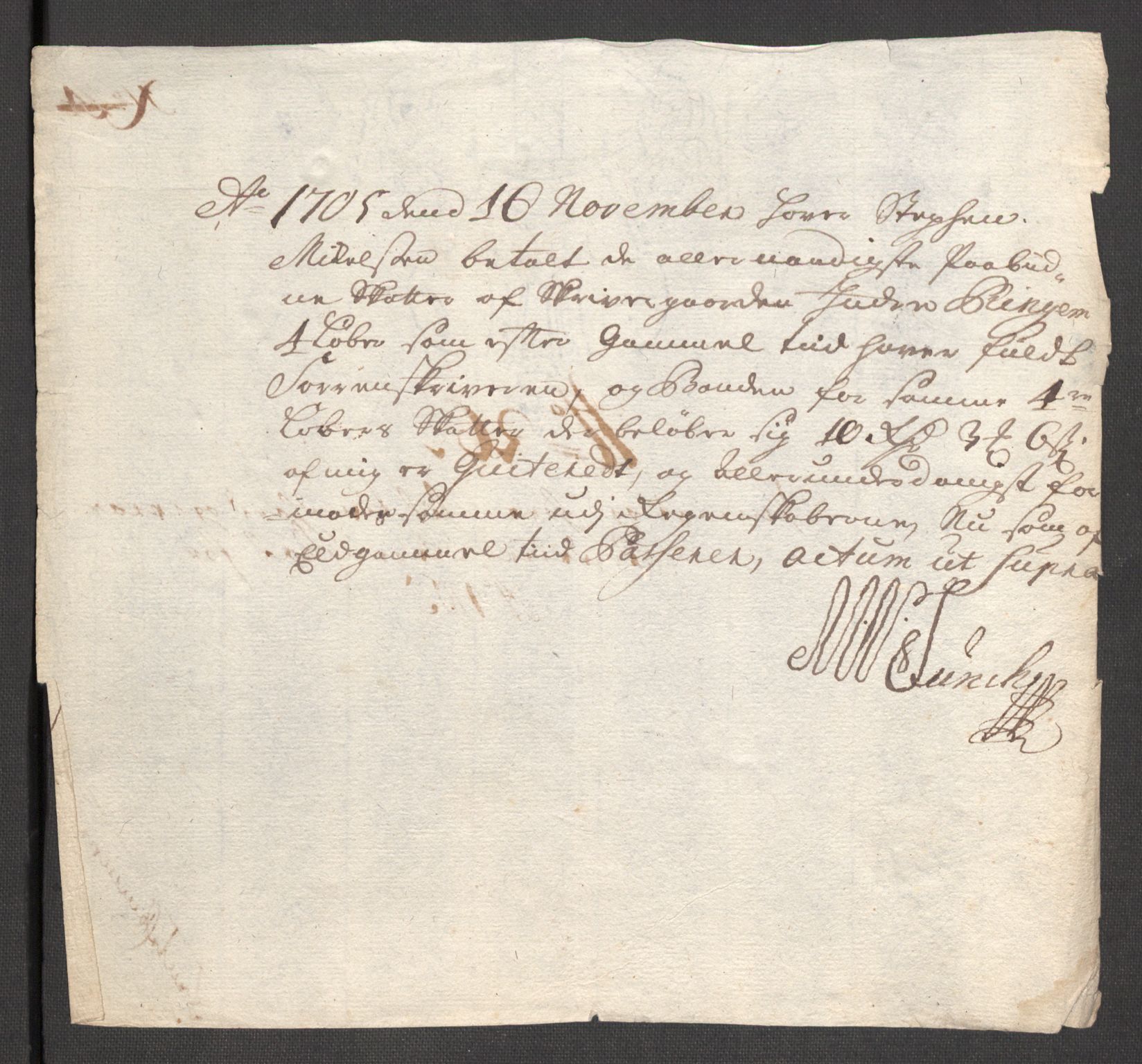 Rentekammeret inntil 1814, Reviderte regnskaper, Fogderegnskap, AV/RA-EA-4092/R51/L3187: Fogderegnskap Nordhordland og Voss, 1704-1705, p. 398