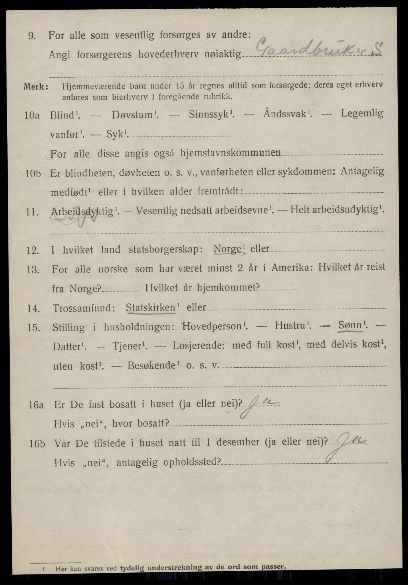 SAT, 1920 census for Stordal, 1920, p. 1789