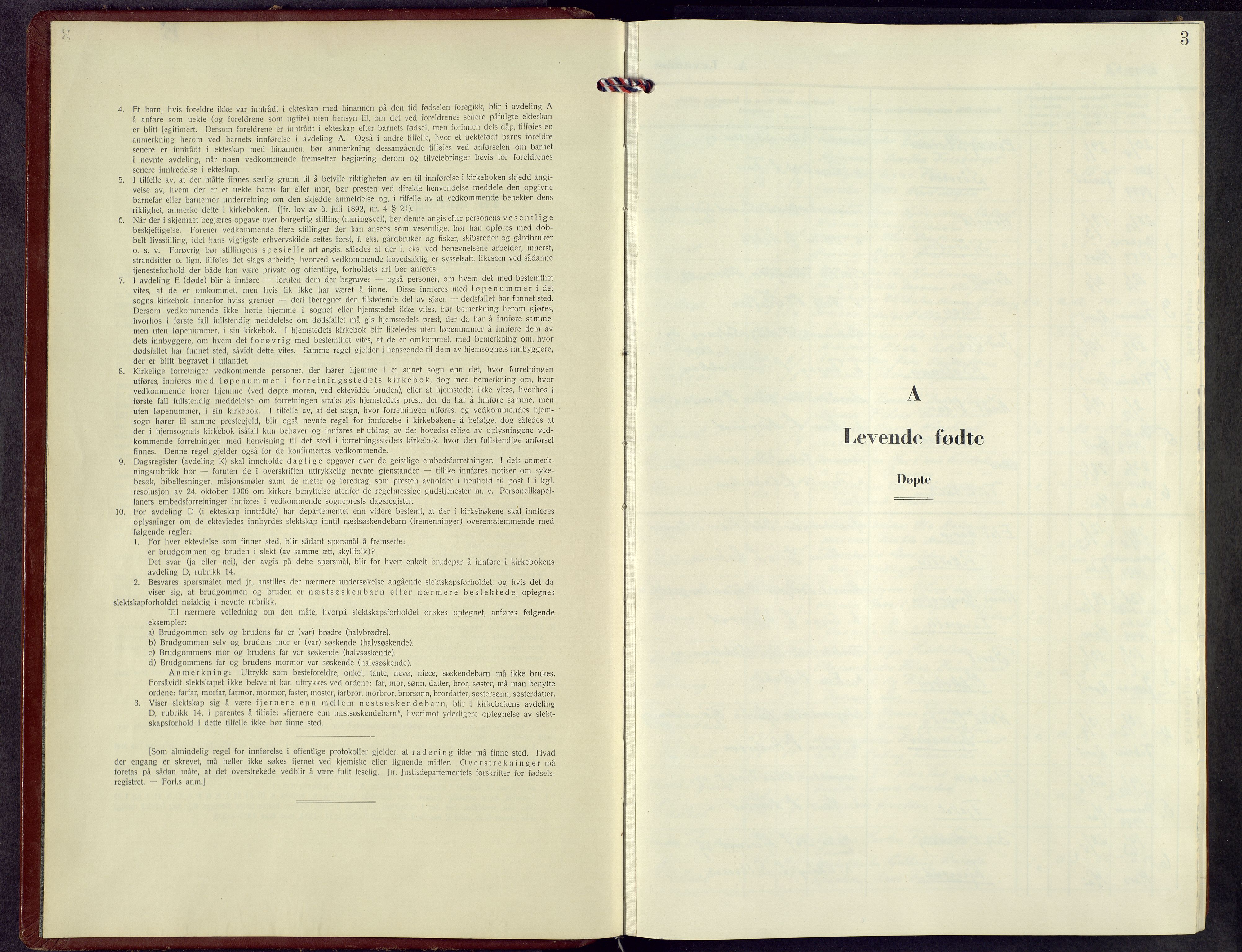 Romedal prestekontor, SAH/PREST-004/L/L0017: Parish register (copy) no. 17, 1950-1961, p. 3