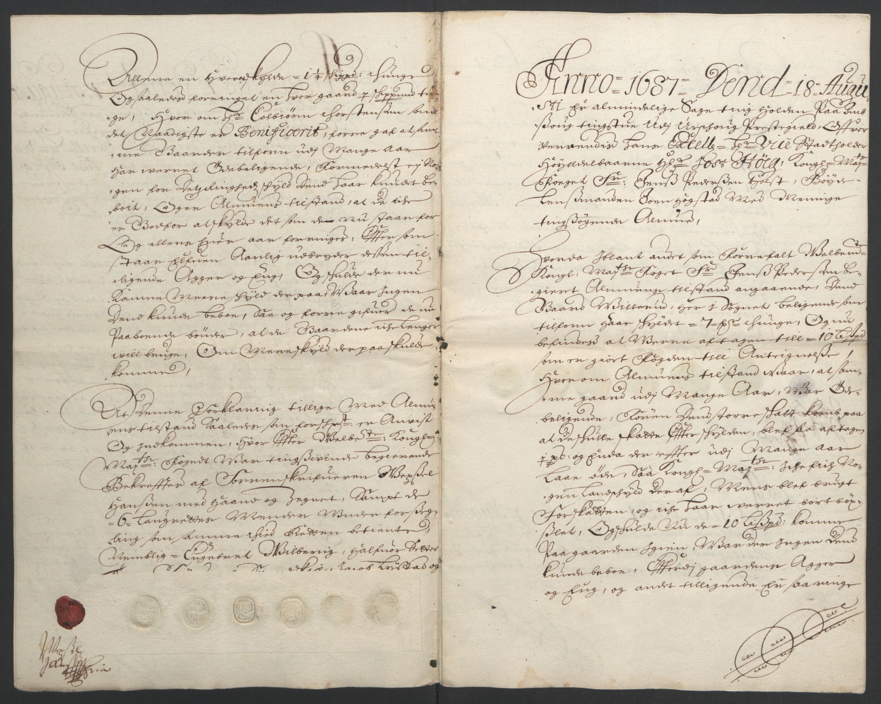 Rentekammeret inntil 1814, Reviderte regnskaper, Fogderegnskap, AV/RA-EA-4092/R11/L0576: Fogderegnskap Nedre Romerike, 1682-1691, p. 48