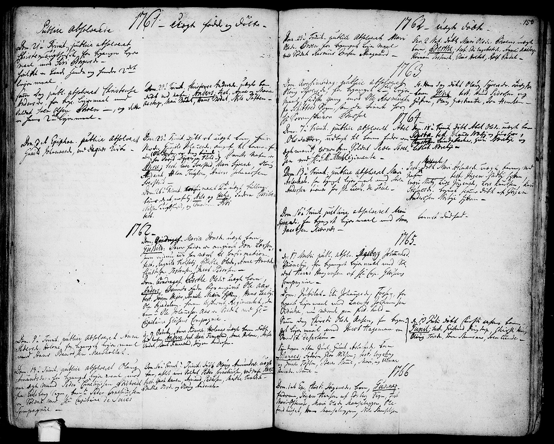 Rakkestad prestekontor Kirkebøker, AV/SAO-A-2008/F/Fa/L0003: Parish register (official) no. I 3, 1752-1777, p. 150