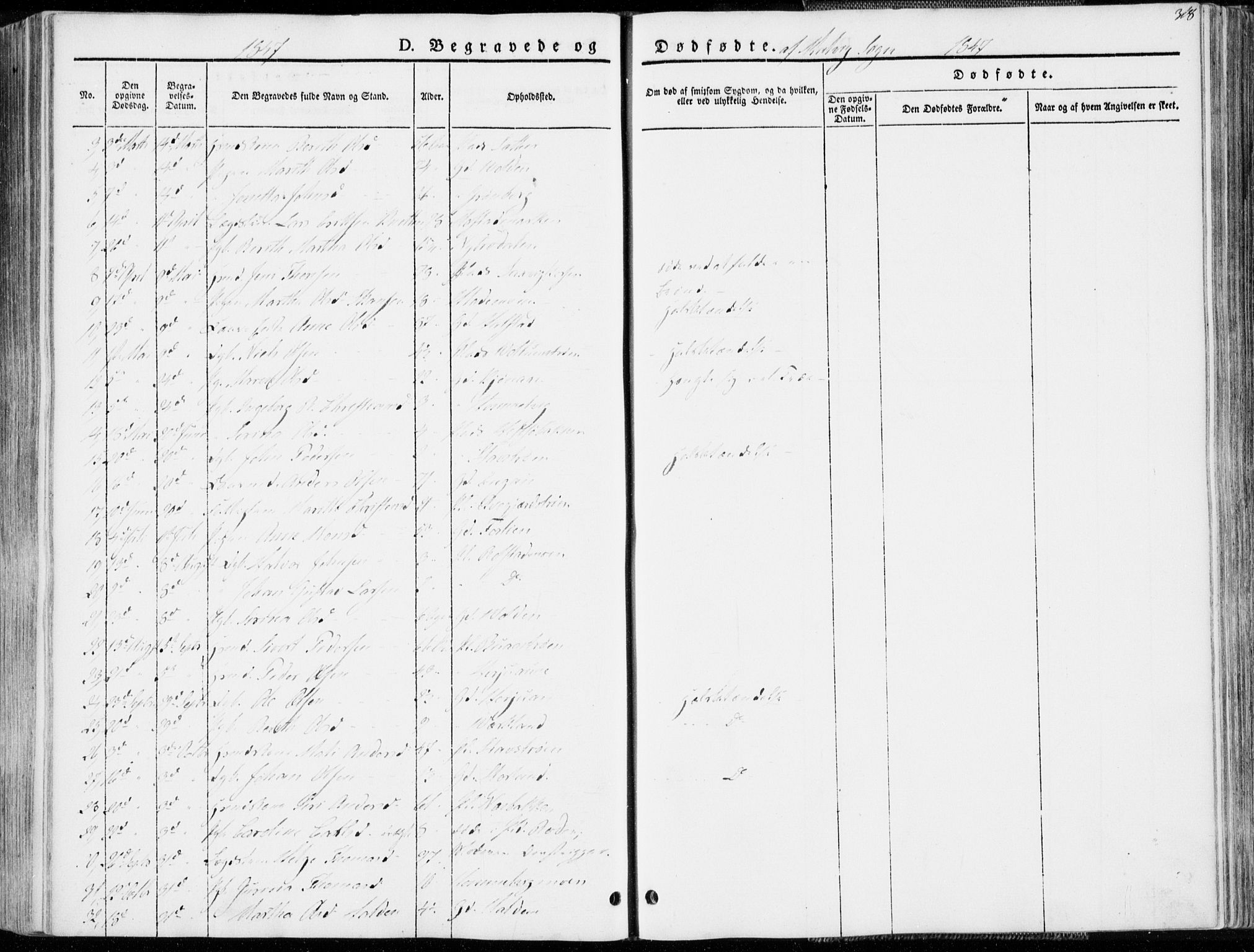 Ministerialprotokoller, klokkerbøker og fødselsregistre - Sør-Trøndelag, SAT/A-1456/606/L0290: Parish register (official) no. 606A05, 1841-1847, p. 318