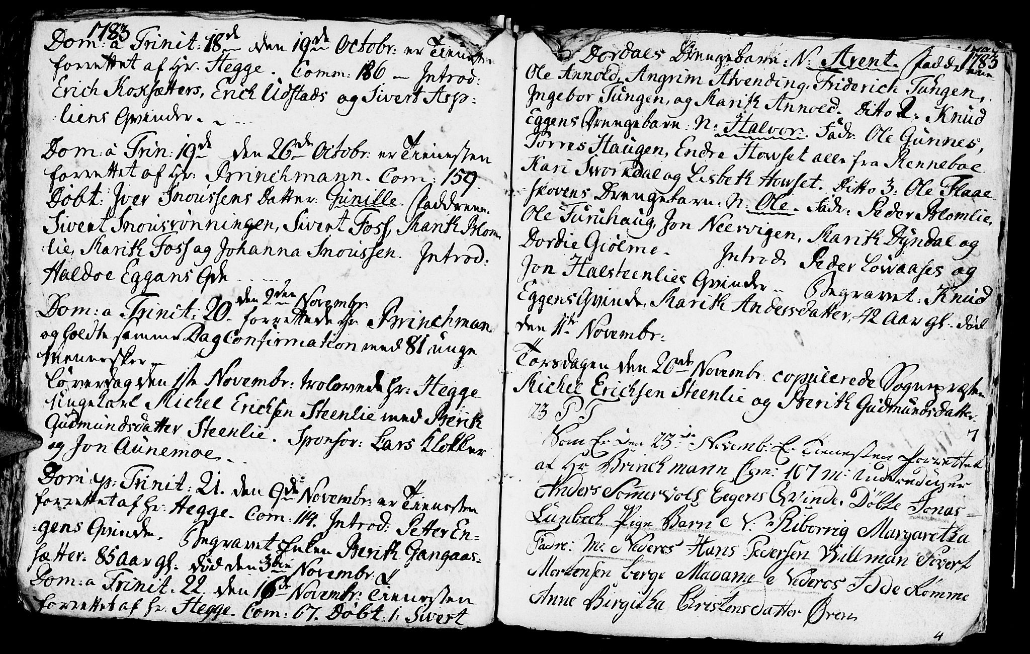 Ministerialprotokoller, klokkerbøker og fødselsregistre - Sør-Trøndelag, AV/SAT-A-1456/668/L0814: Parish register (copy) no. 668C03, 1766-1789