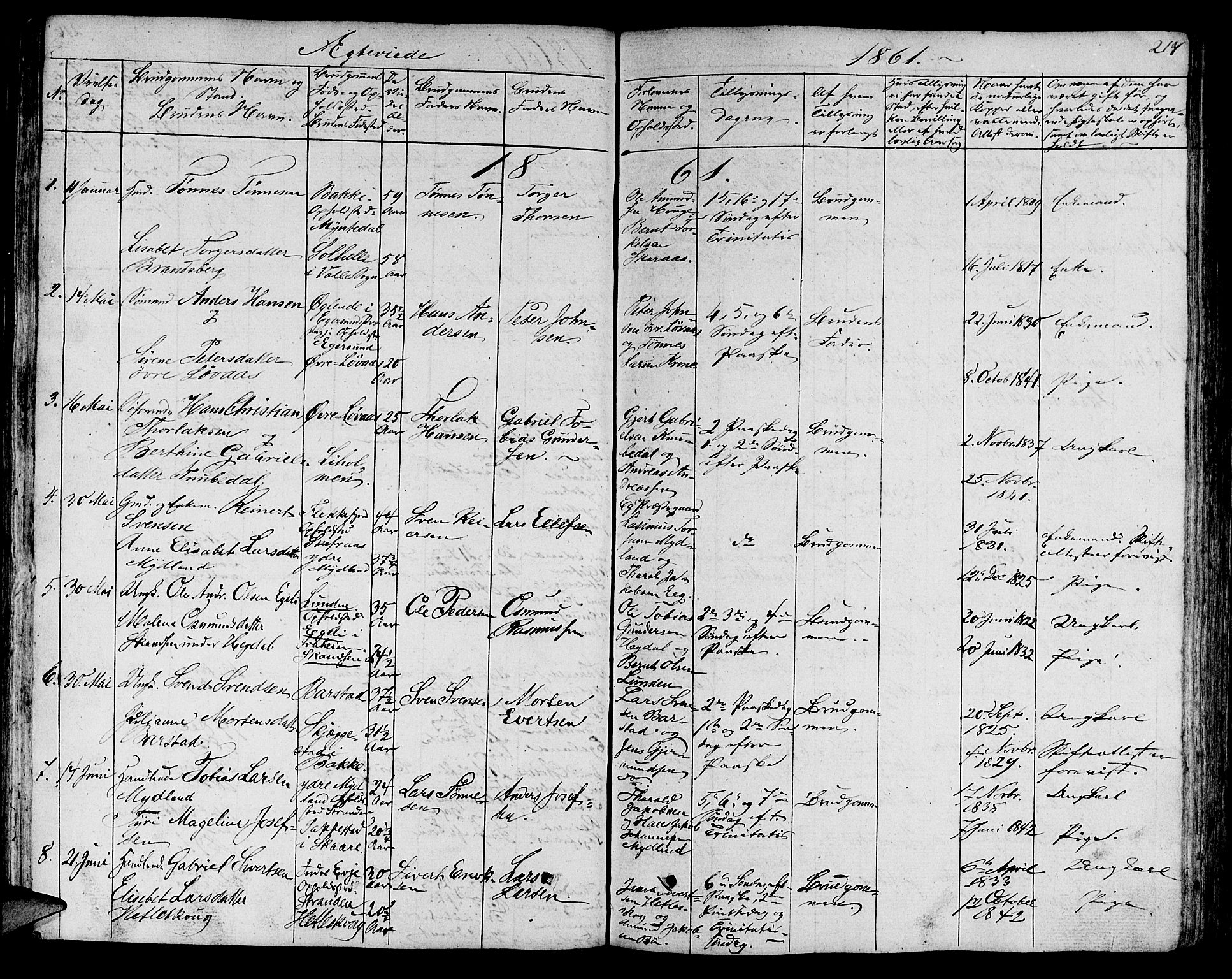 Sokndal sokneprestkontor, SAST/A-101808: Parish register (copy) no. B 2, 1849-1865, p. 217