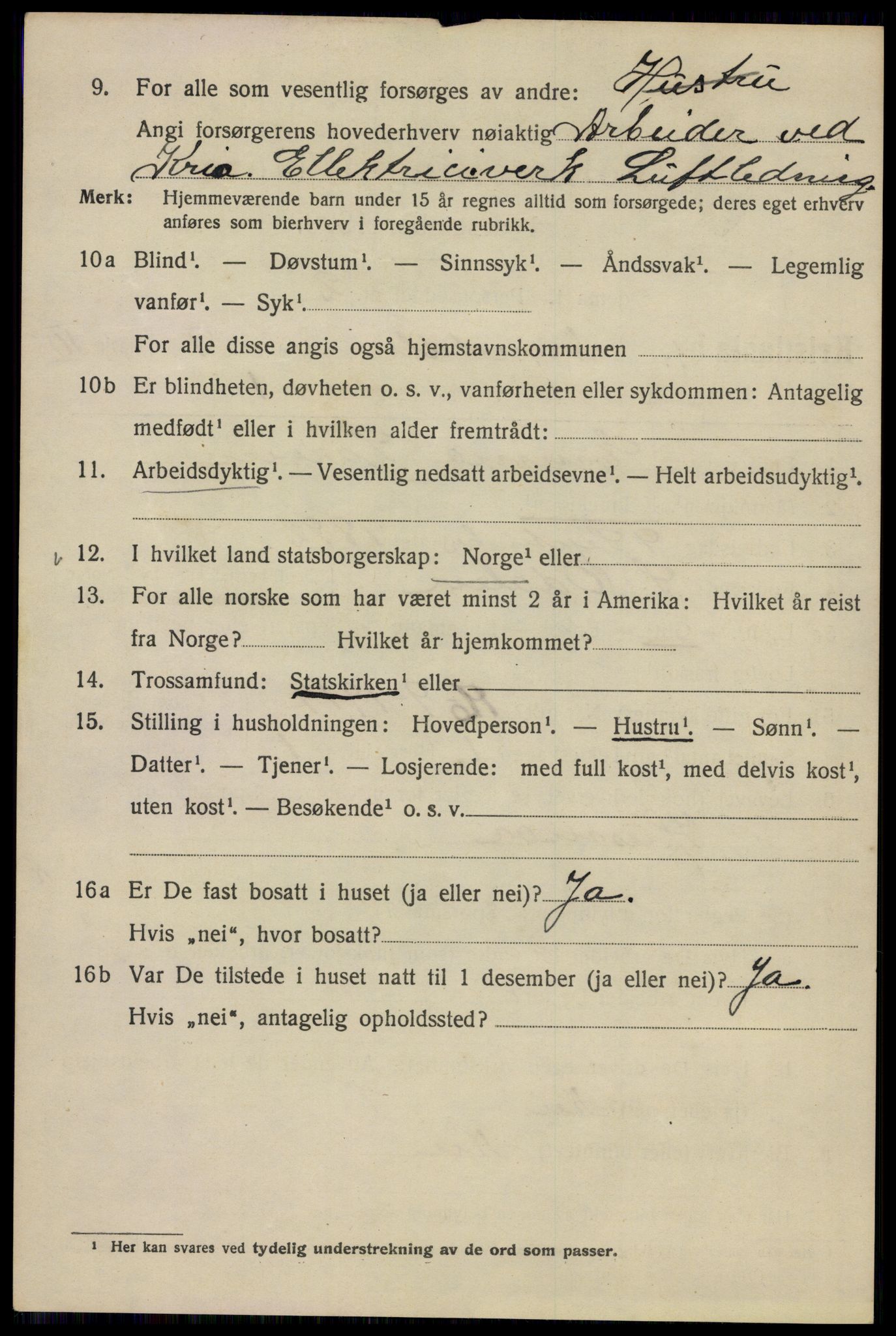 SAO, 1920 census for Kristiania, 1920, p. 143870