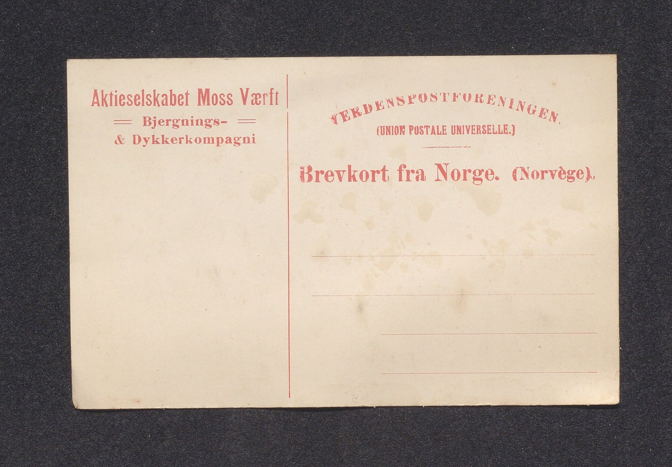 O. Terjesens rederi, AAKS/PA-2525/E/E01/L0008: Korrespondanse, 1900-1901