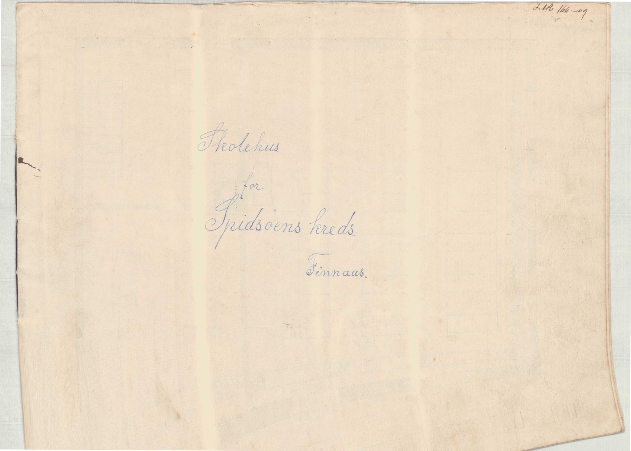 Finnaas kommune. Formannskapet, IKAH/1218a-021/D/Da/L0001/0008: Korrespondanse / saker / Bygging av Spissøy skulehus, 1909-1911, p. 8