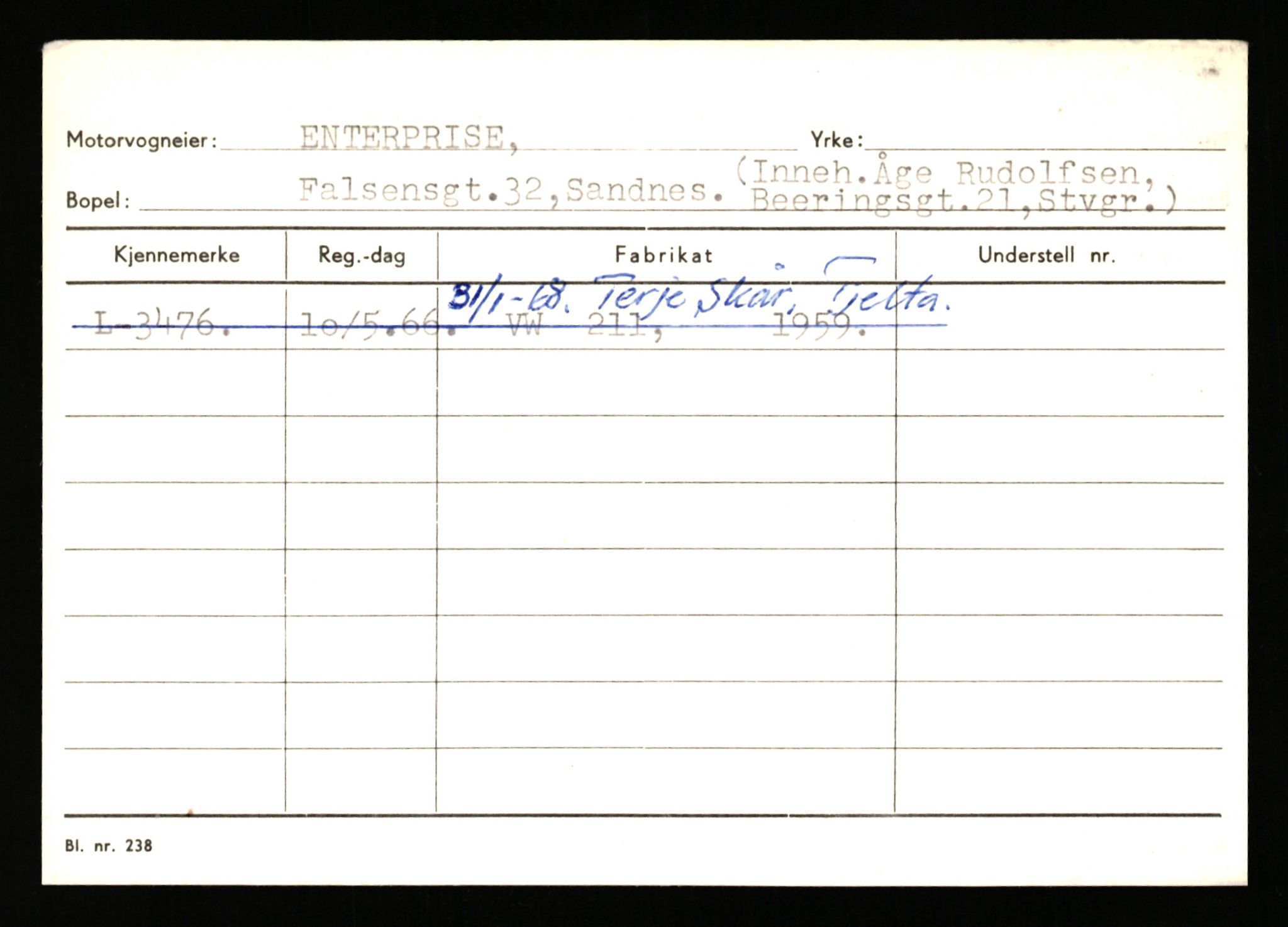 Stavanger trafikkstasjon, AV/SAST-A-101942/0/H/L0007: Egerøy - Eppeland, 1930-1971, p. 2843