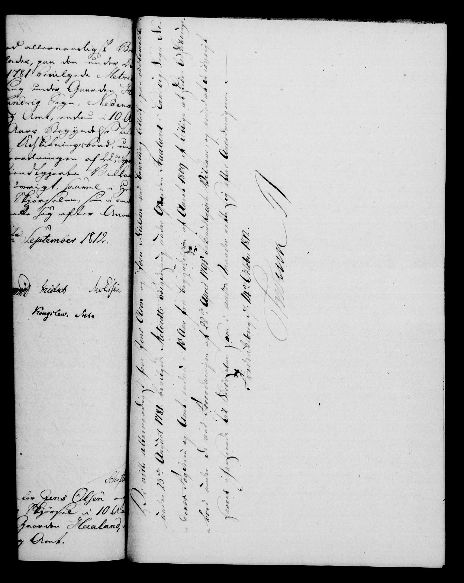 Rentekammeret, Kammerkanselliet, AV/RA-EA-3111/G/Gf/Gfa/L0094: Norsk relasjons- og resolusjonsprotokoll (merket RK 52.94), 1812, p. 528