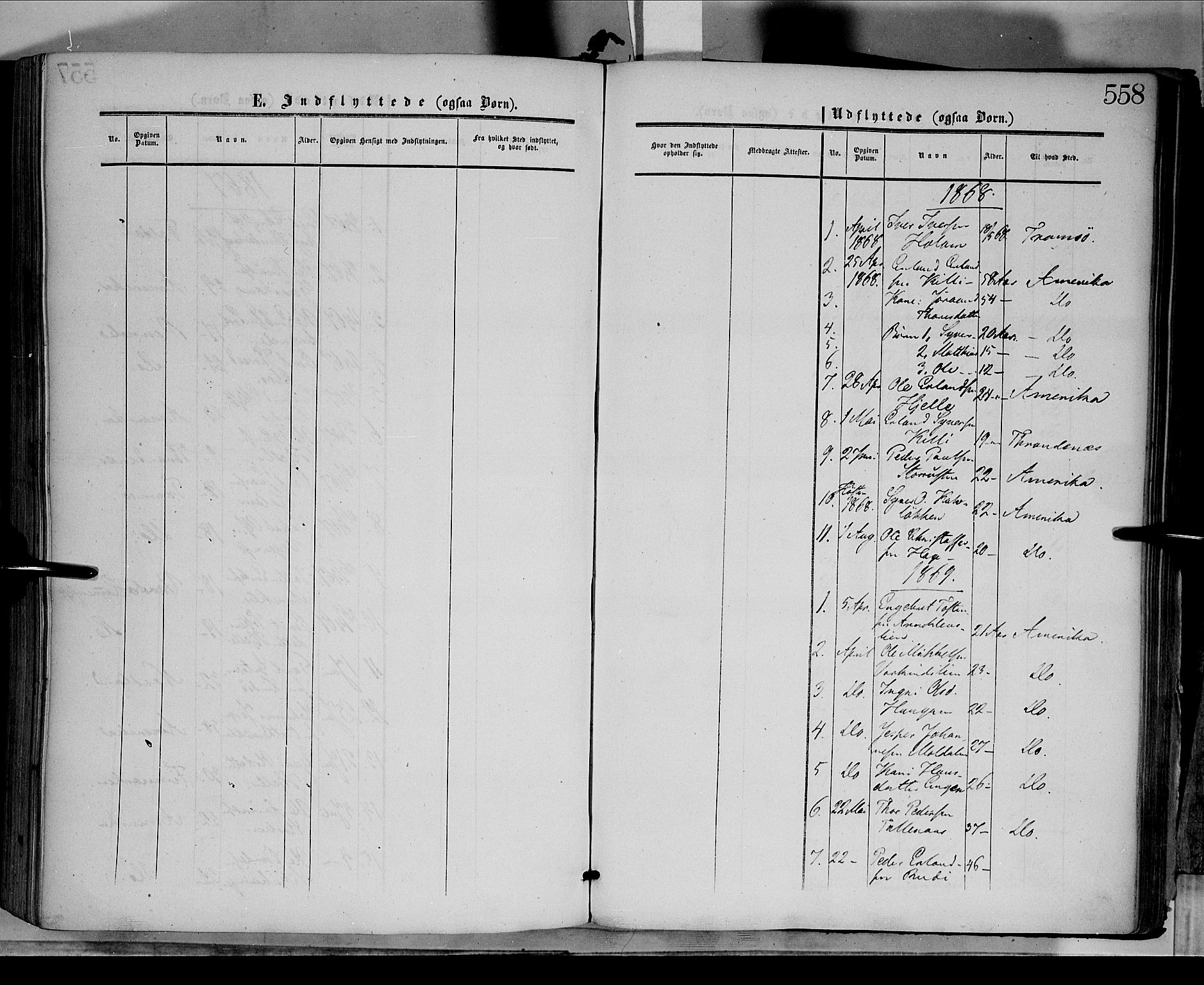 Dovre prestekontor, SAH/PREST-066/H/Ha/Haa/L0001: Parish register (official) no. 1, 1854-1878, p. 558