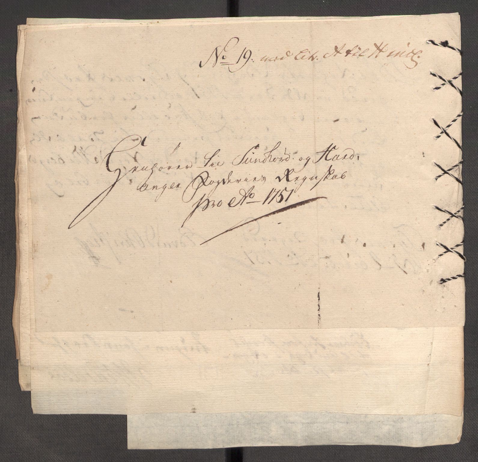Rentekammeret inntil 1814, Reviderte regnskaper, Fogderegnskap, RA/EA-4092/R48/L3056: Fogderegnskap Sunnhordland og Hardanger, 1751, p. 197