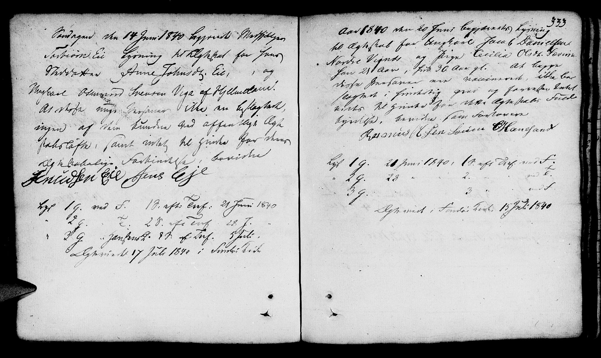 Finnøy sokneprestkontor, AV/SAST-A-101825/H/Ha/Haa/L0005: Parish register (official) no. A 5, 1773-1816, p. 333