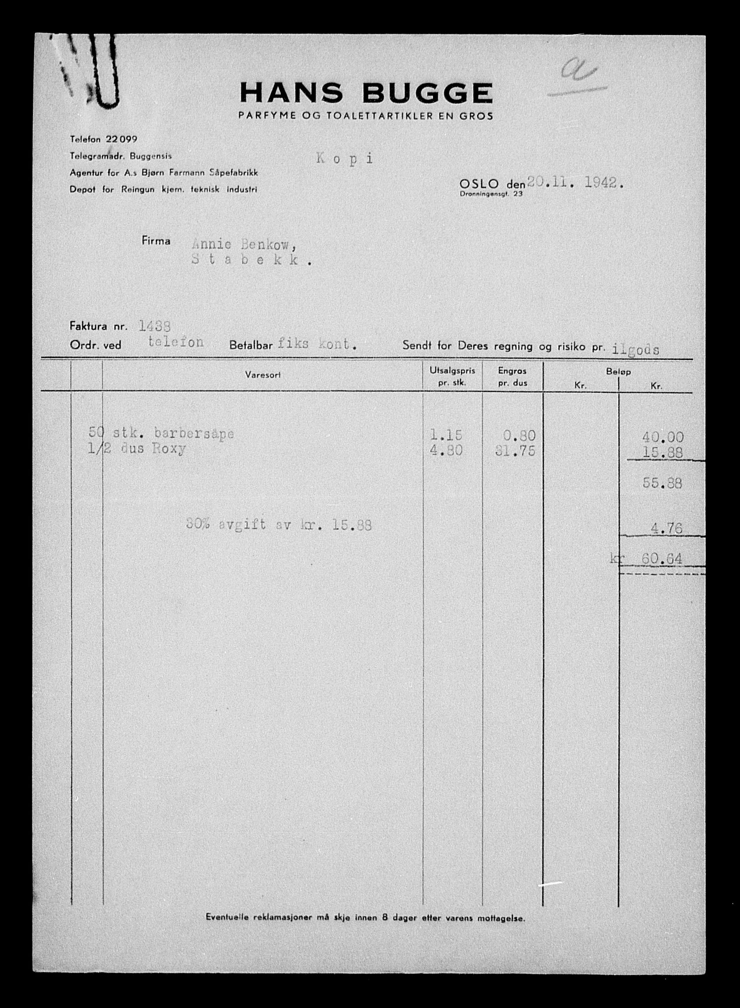 Justisdepartementet, Tilbakeføringskontoret for inndratte formuer, AV/RA-S-1564/H/Hc/Hcc/L0920: --, 1945-1947, p. 357