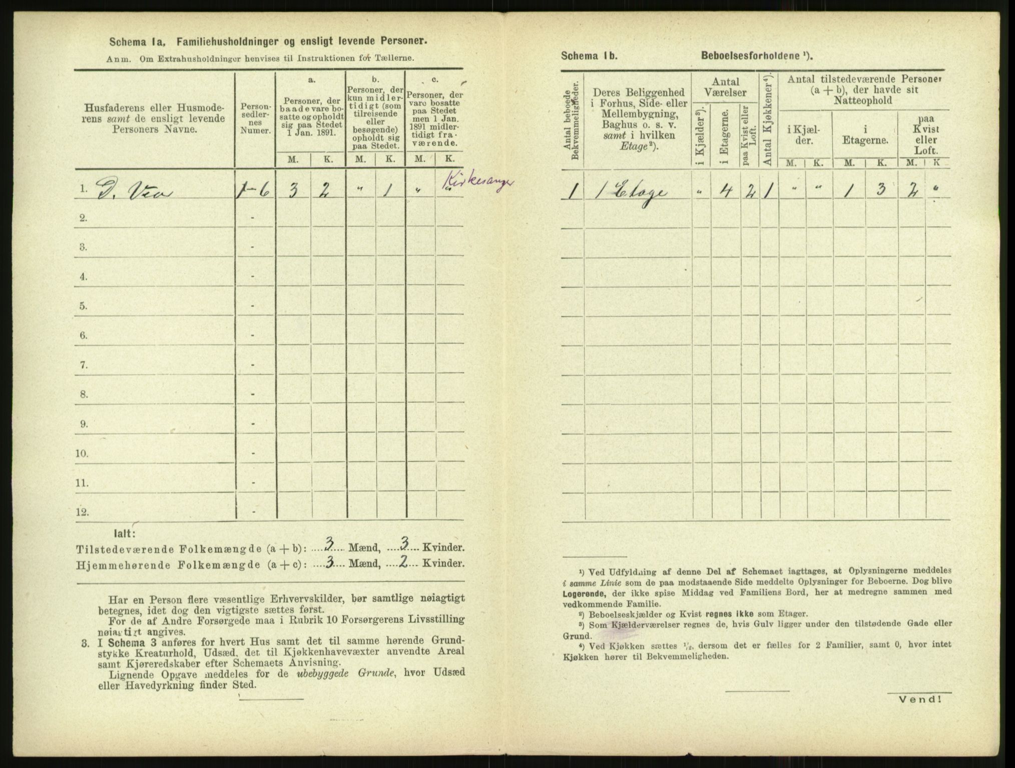 RA, 1891 census for 1102 Sandnes, 1891, p. 470