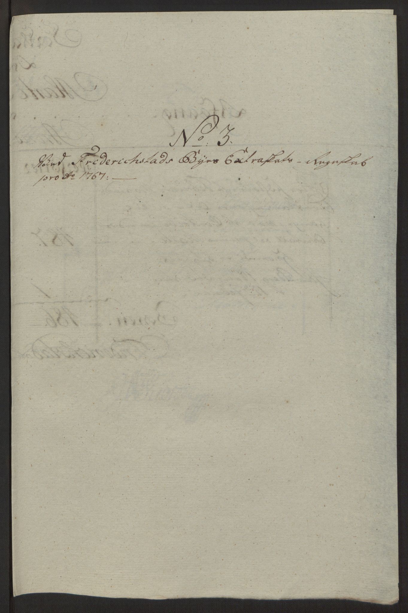 Rentekammeret inntil 1814, Reviderte regnskaper, Byregnskaper, AV/RA-EA-4066/R/Rb/L0029/0001: [B3] Kontribusjonsregnskap / Ekstraskatt, 1762-1772, p. 250