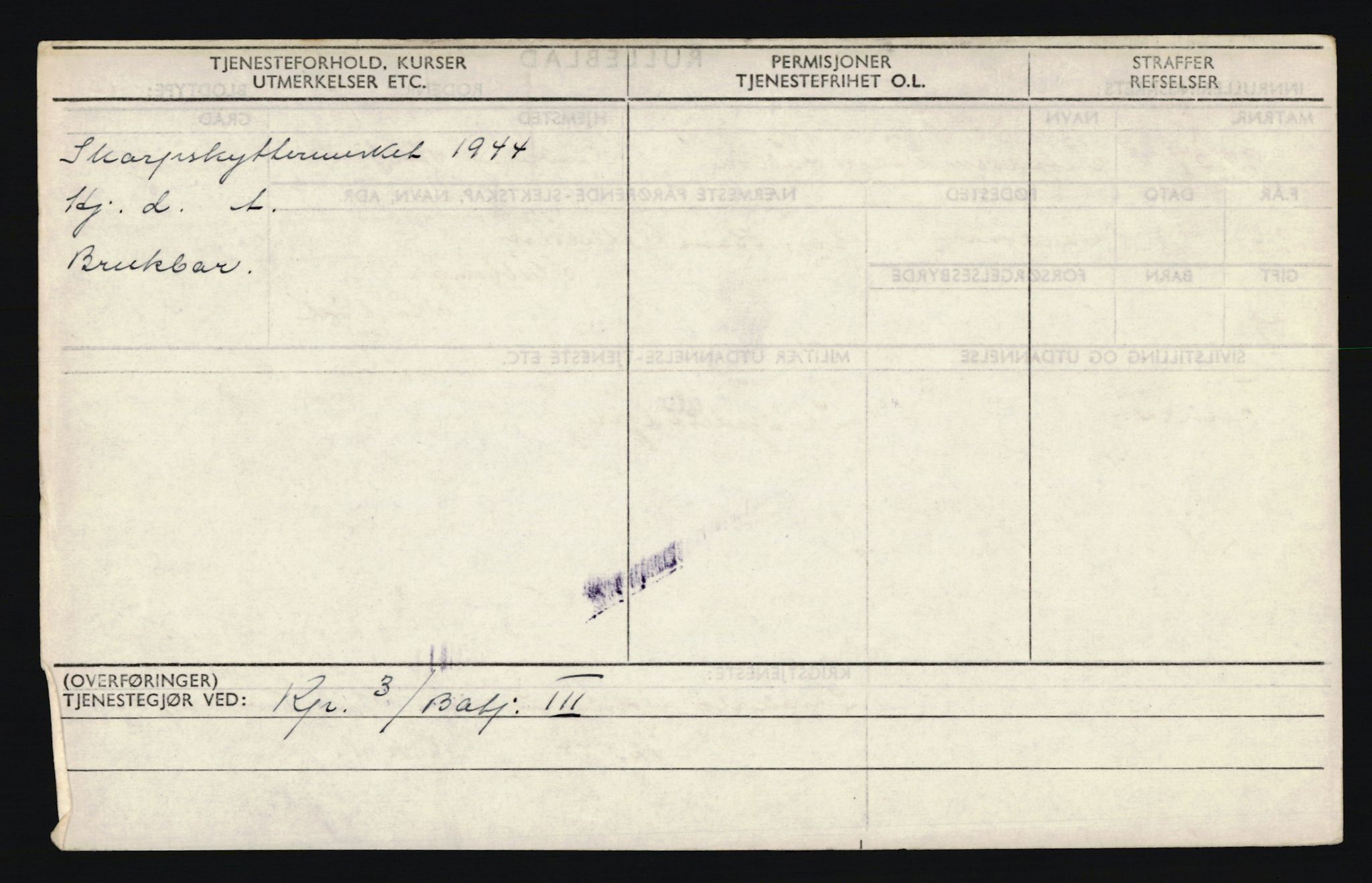 Forsvaret, Troms infanteriregiment nr. 16, AV/RA-RAFA-3146/P/Pa/L0019: Rulleblad for regimentets menige mannskaper, årsklasse 1935, 1935, p. 1066