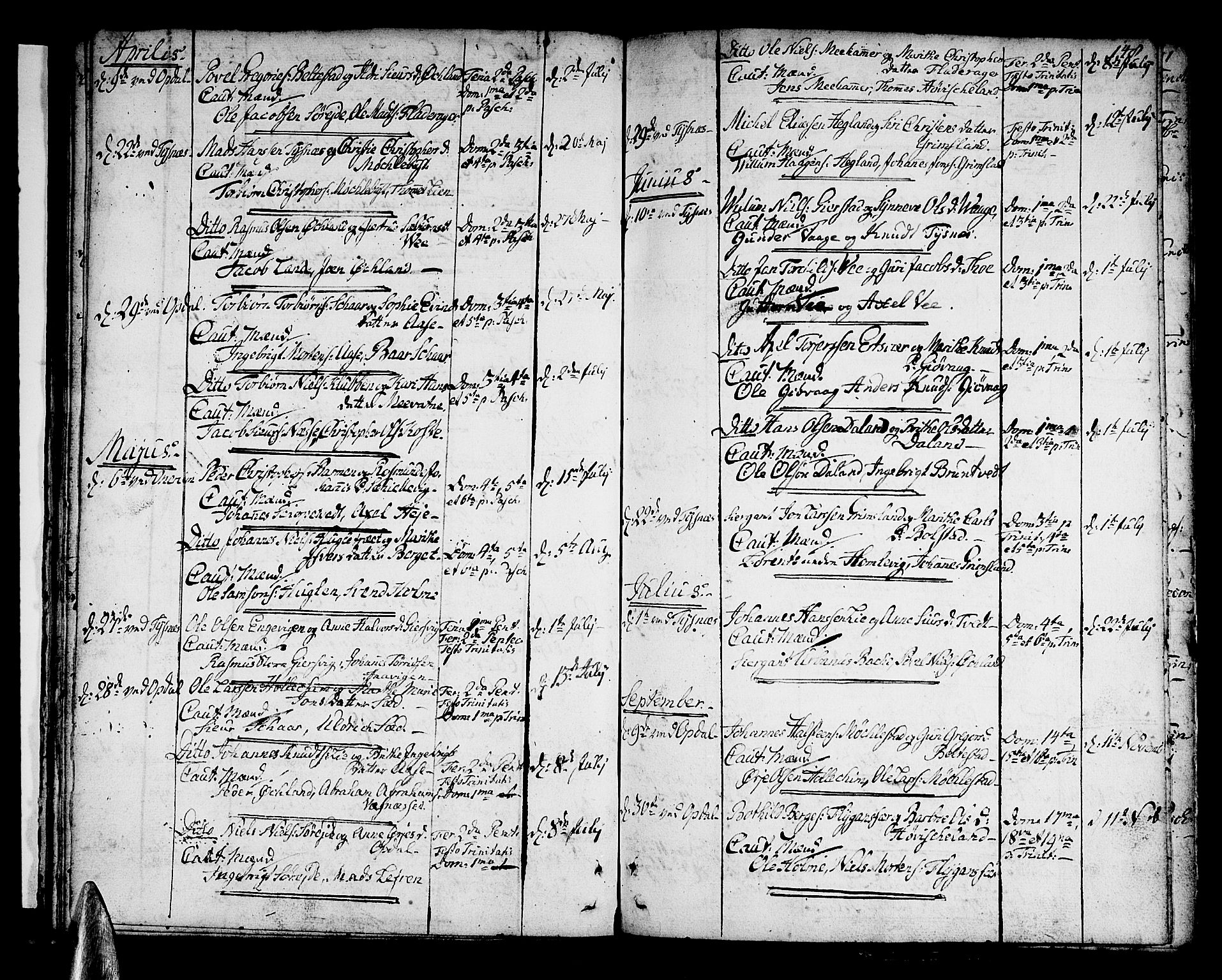 Tysnes sokneprestembete, SAB/A-78601/H/Haa: Parish register (official) no. A 2 /1, 1732-1804, p. 148