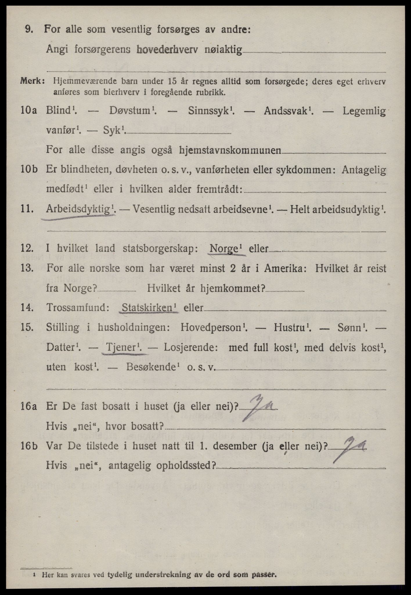 SAT, 1920 census for Haram, 1920, p. 2244