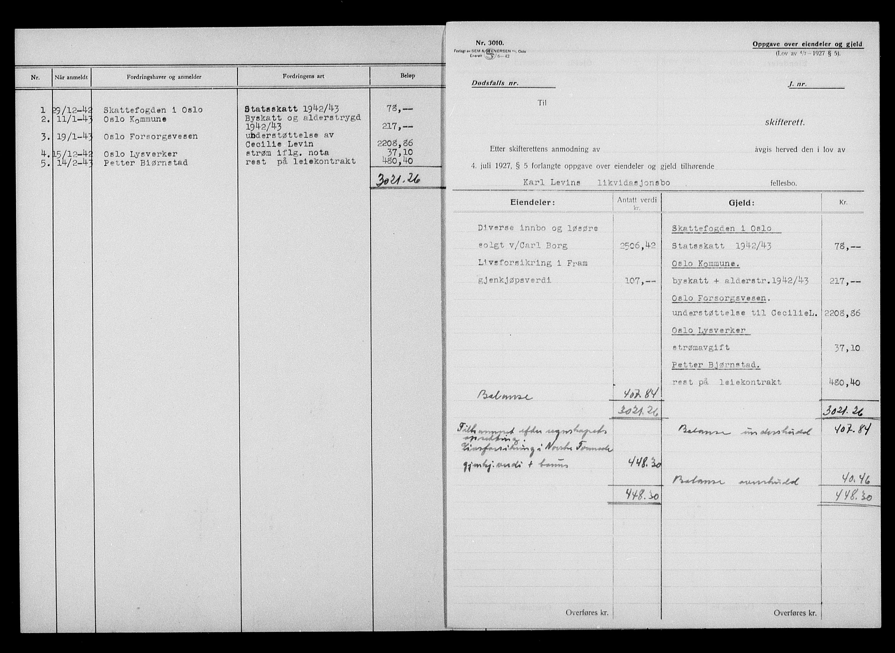 Justisdepartementet, Tilbakeføringskontoret for inndratte formuer, AV/RA-S-1564/H/Hc/Hcc/L0957: --, 1945-1947, p. 298