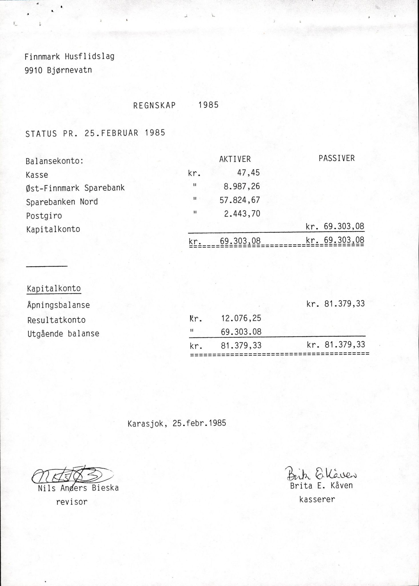 Finnmark Husflidslag, FMFB/A-1134/A/L0003: Møtebok, 1983-1994, p. 104