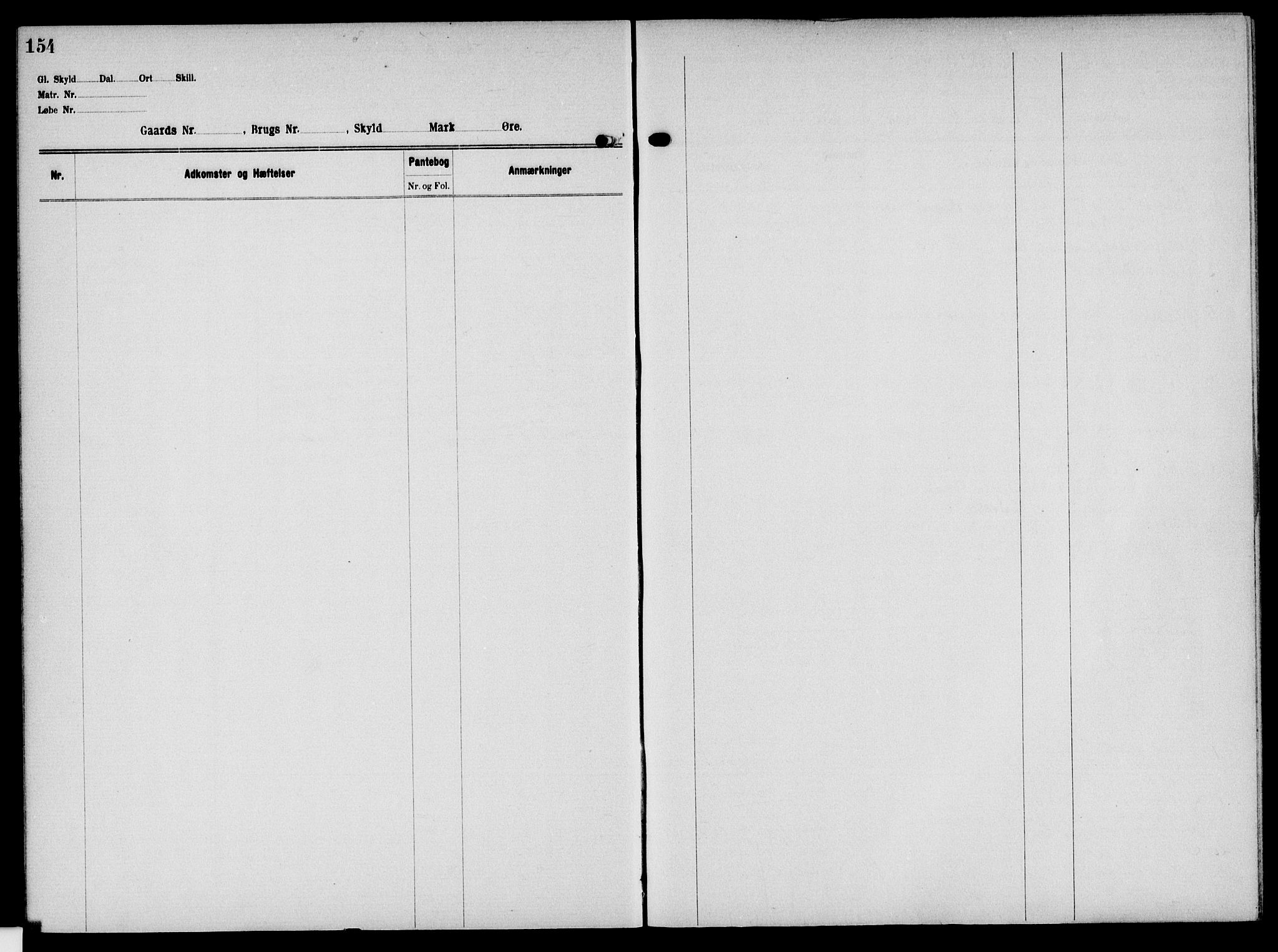 Solør tingrett, AV/SAH-TING-008/H/Ha/Hak/L0006: Mortgage register no. VI, 1900-1935, p. 154