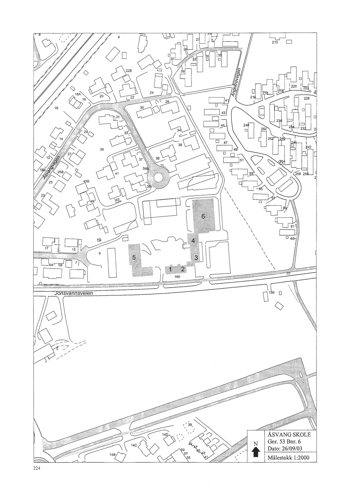 , Trondheim kommunes skoleanlegg - Beskrivelse og antikvarisk klassifisering, 2003, p. 233