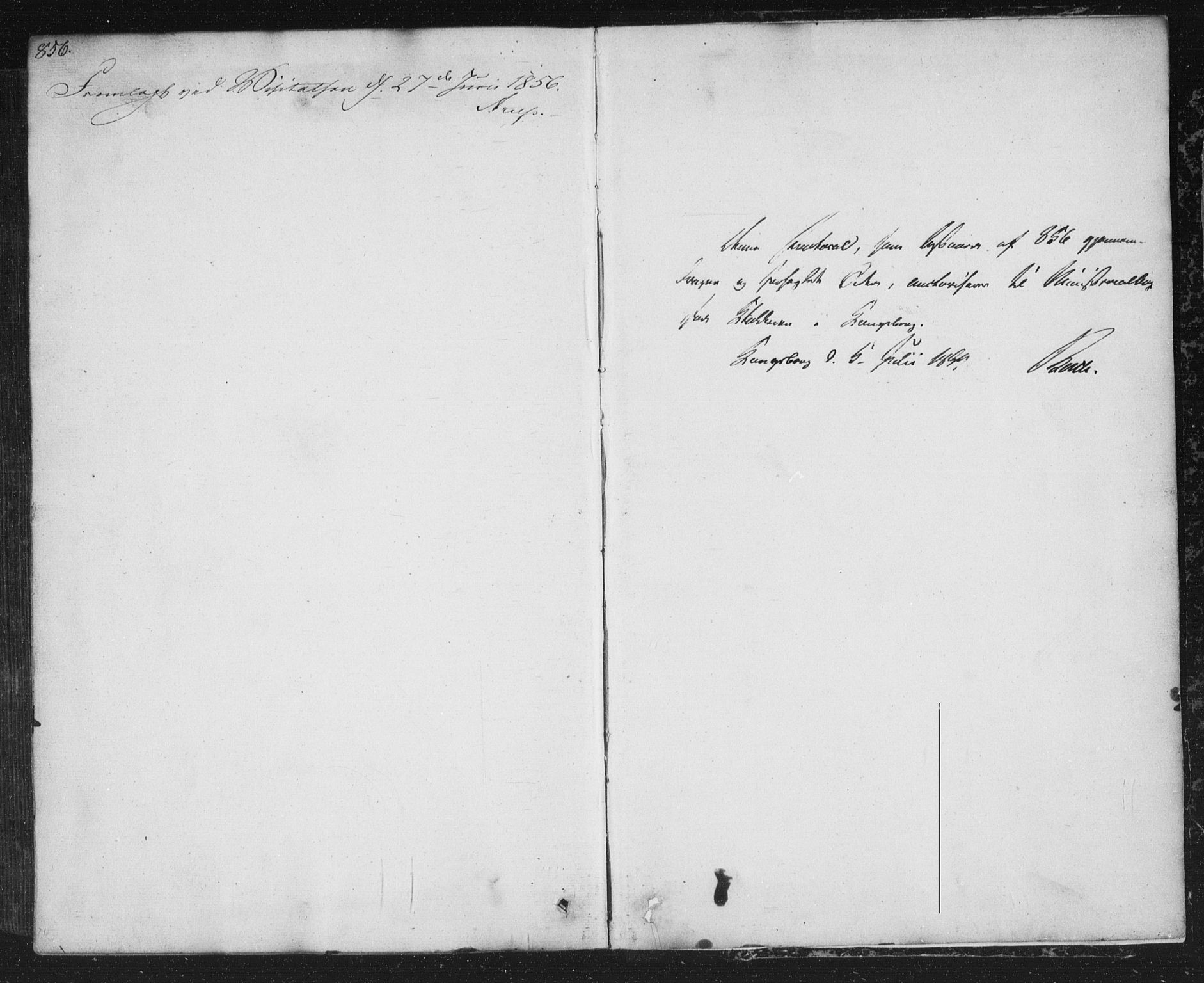 Kongsberg kirkebøker, SAKO/A-22/G/Ga/L0002: Parish register (copy) no. 2, 1839-1858, p. 856-857