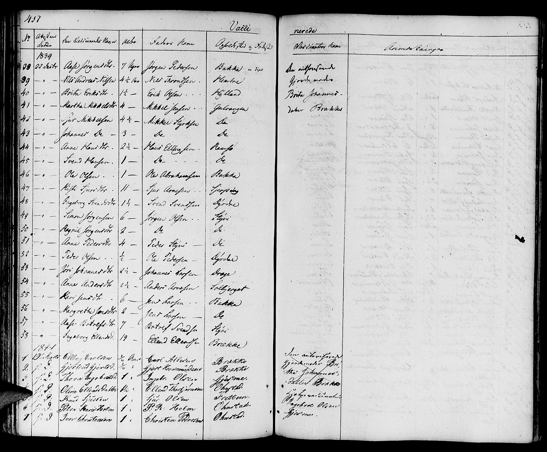 Aurland sokneprestembete, SAB/A-99937/H/Ha/Haa/L0006: Parish register (official) no. A 6, 1821-1859, p. 417