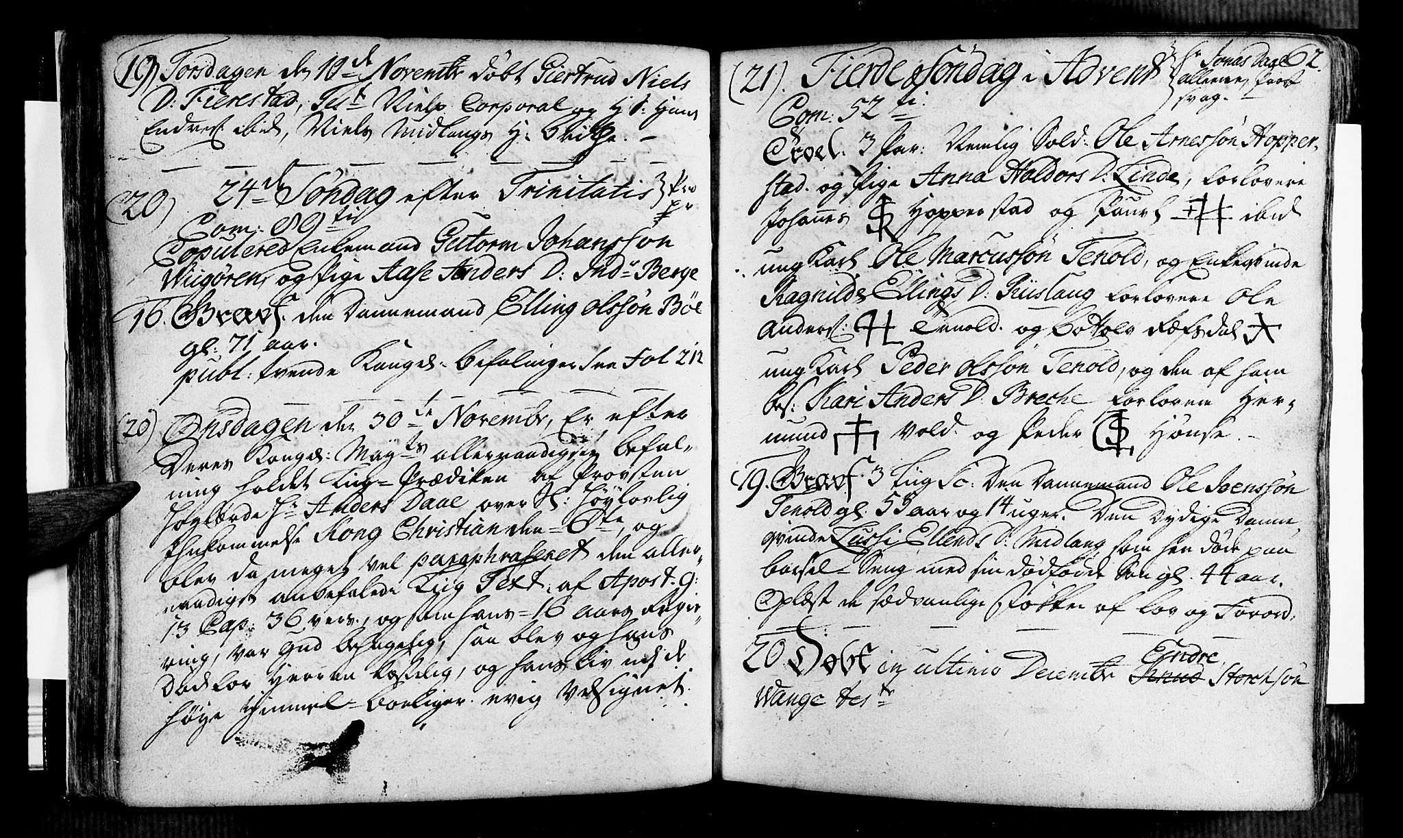 Vik sokneprestembete, AV/SAB-A-81501/H/Haa/Haaa/L0002: Parish register (official) no. A 2 / 1, 1740-1757, p. 62