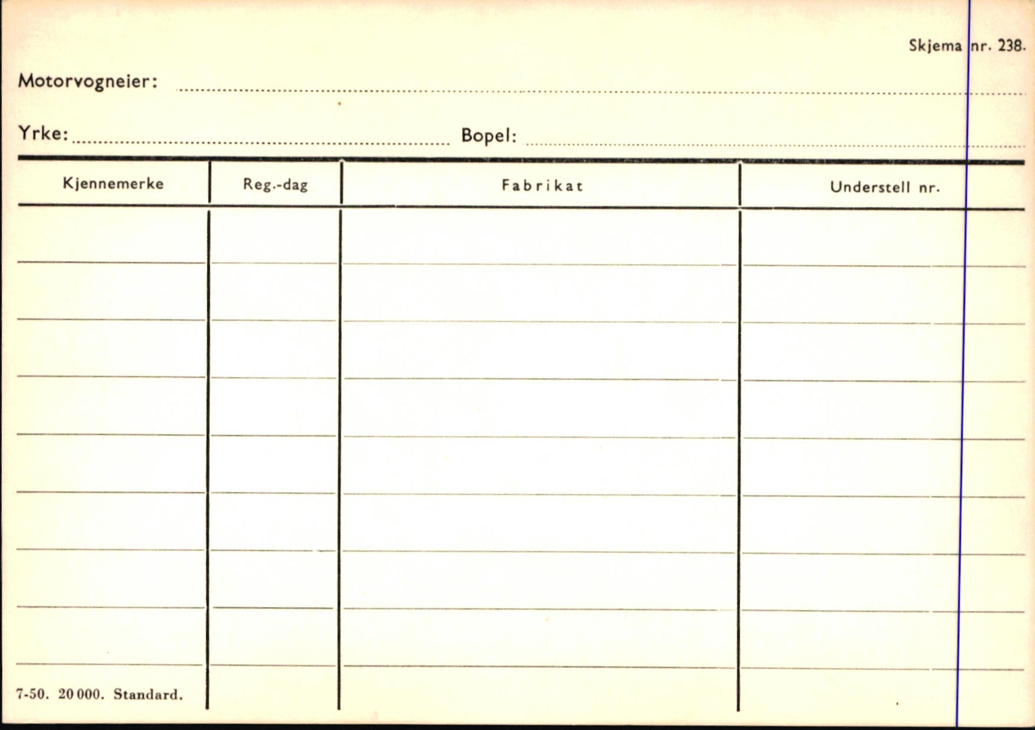 Statens vegvesen, Sogn og Fjordane vegkontor, AV/SAB-A-5301/4/F/L0146: Registerkort Årdal R-Å samt diverse kort, 1945-1975, p. 1811