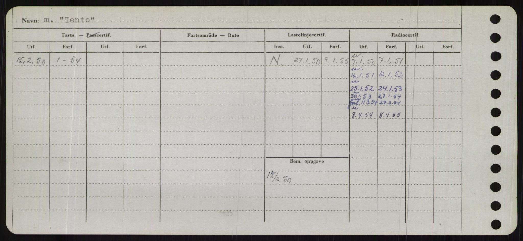 Sjøfartsdirektoratet med forløpere, Skipsmålingen, AV/RA-S-1627/H/Hb/L0005: Fartøy, T-Å, p. 82