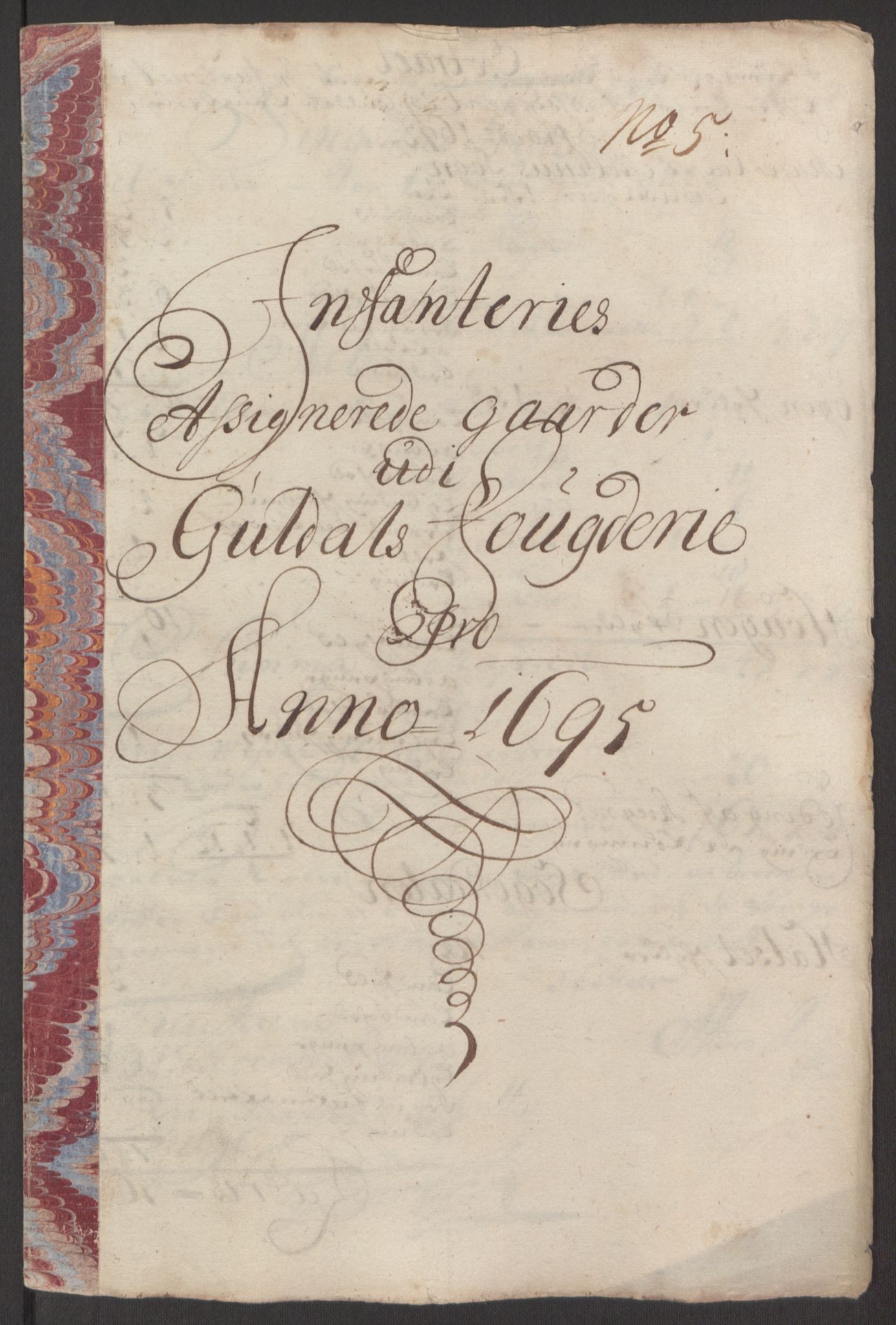 Rentekammeret inntil 1814, Reviderte regnskaper, Fogderegnskap, AV/RA-EA-4092/R60/L3945: Fogderegnskap Orkdal og Gauldal, 1695, p. 415