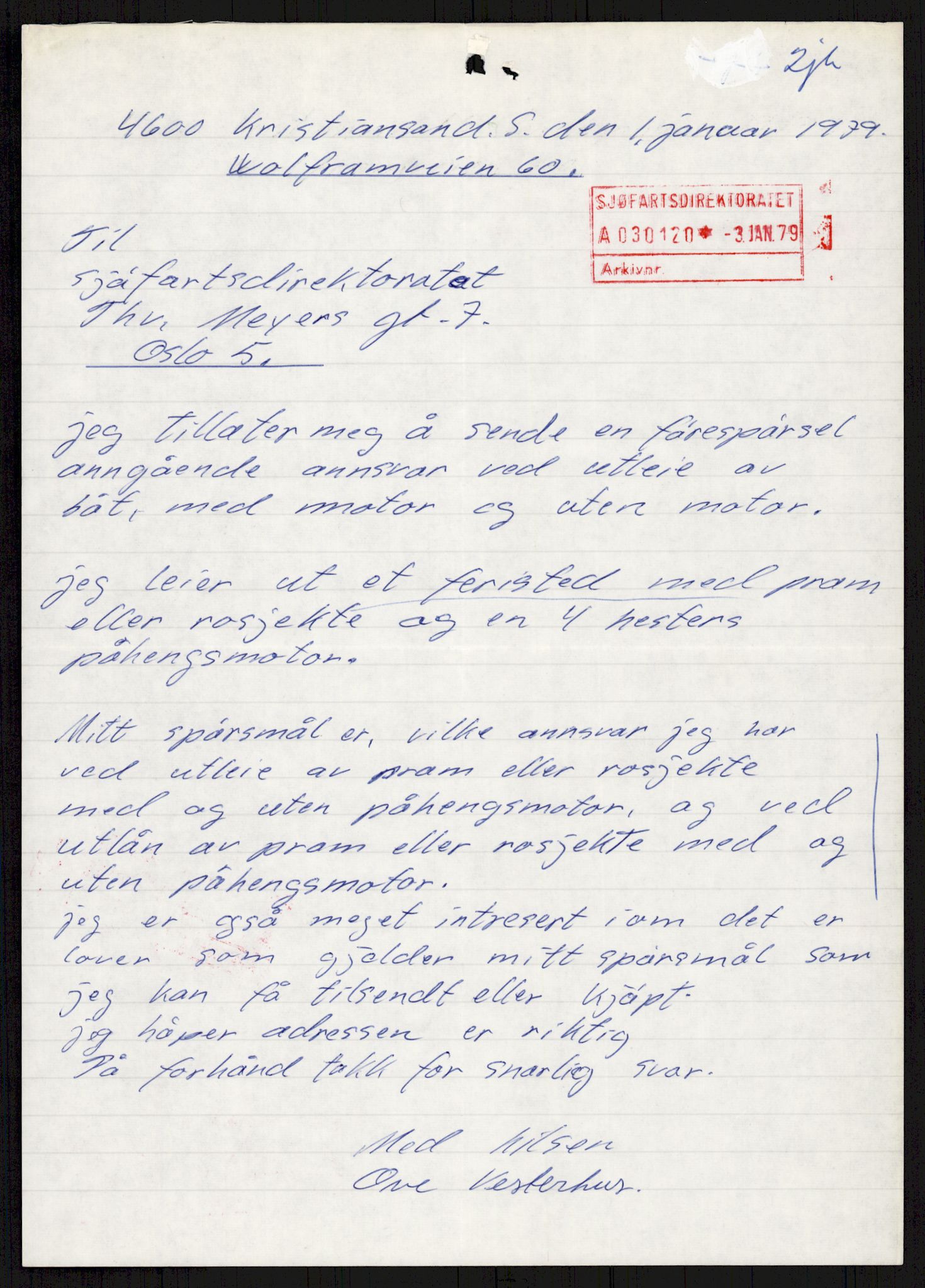 Sjøfartsdirektoratet med forløpere, generelt arkiv, AV/RA-S-1407/D/Du/Duc/L0641/0004: Skipskontrollen - Forskrifter    / Utleiebåter (2 mapper), 1977-1989, p. 405