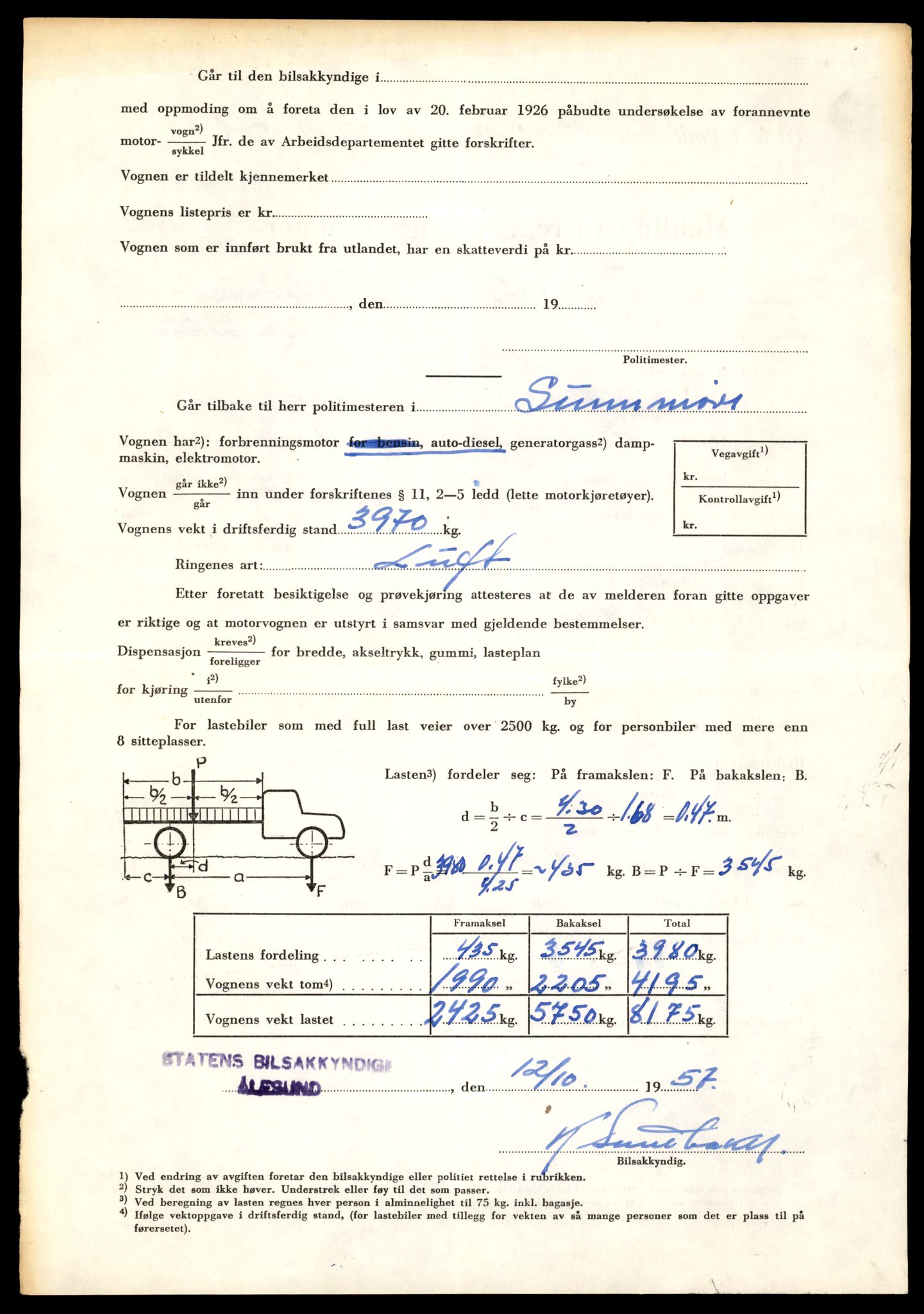 Møre og Romsdal vegkontor - Ålesund trafikkstasjon, AV/SAT-A-4099/F/Fe/L0032: Registreringskort for kjøretøy T 11997 - T 12149, 1927-1998, p. 162