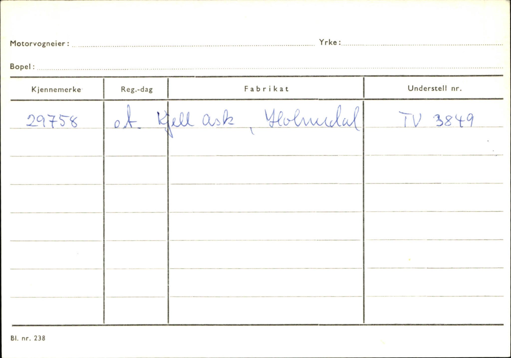 Statens vegvesen, Sogn og Fjordane vegkontor, AV/SAB-A-5301/4/F/L0132: Eigarregister Askvoll A-Å. Balestrand A-Å, 1945-1975, p. 867