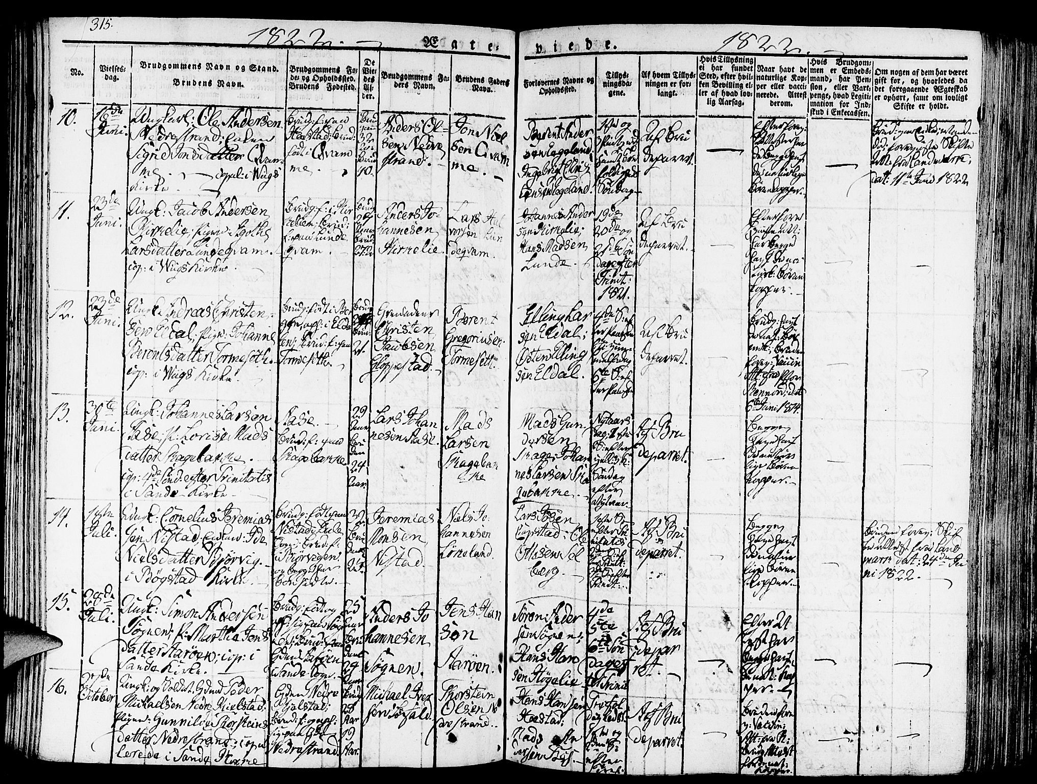 Gaular sokneprestembete, SAB/A-80001/H/Haa: Parish register (official) no. A 3, 1821-1840, p. 315