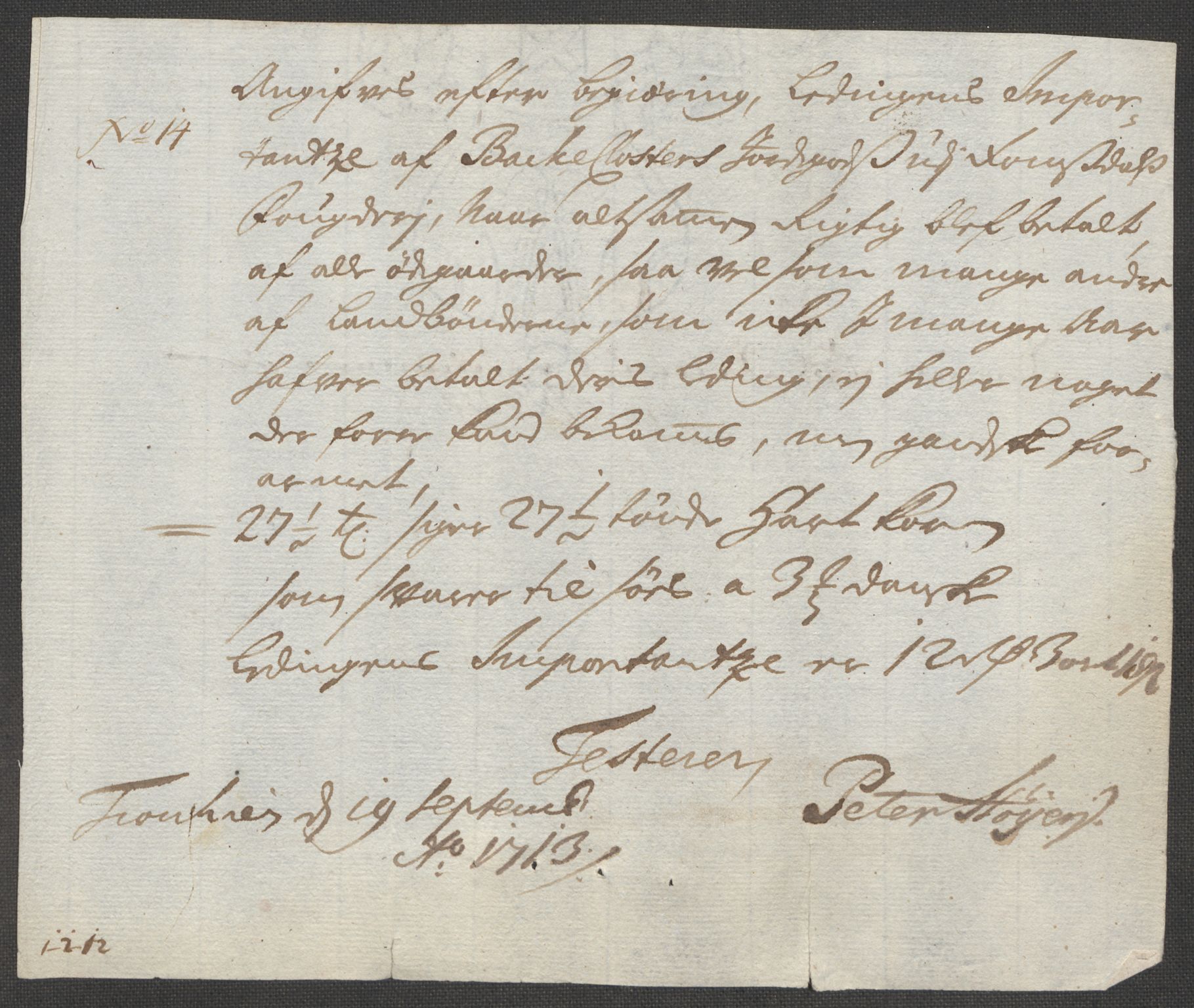 Rentekammeret inntil 1814, Reviderte regnskaper, Fogderegnskap, AV/RA-EA-4092/R55/L3662: Fogderegnskap Romsdal, 1713-1714, p. 143