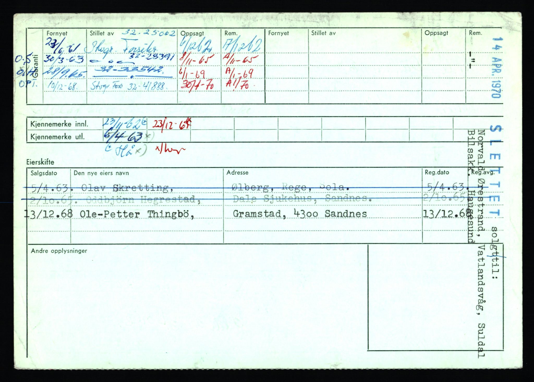 Stavanger trafikkstasjon, AV/SAST-A-101942/0/F/L0064: L-63800 - L-65399, 1930-1971, p. 561