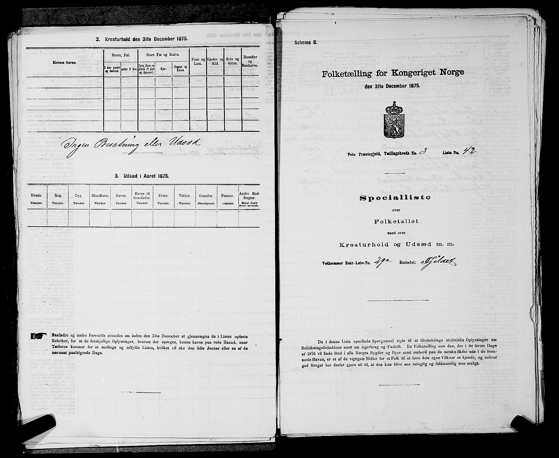 RA, 1875 census for 0227P Fet, 1875, p. 356