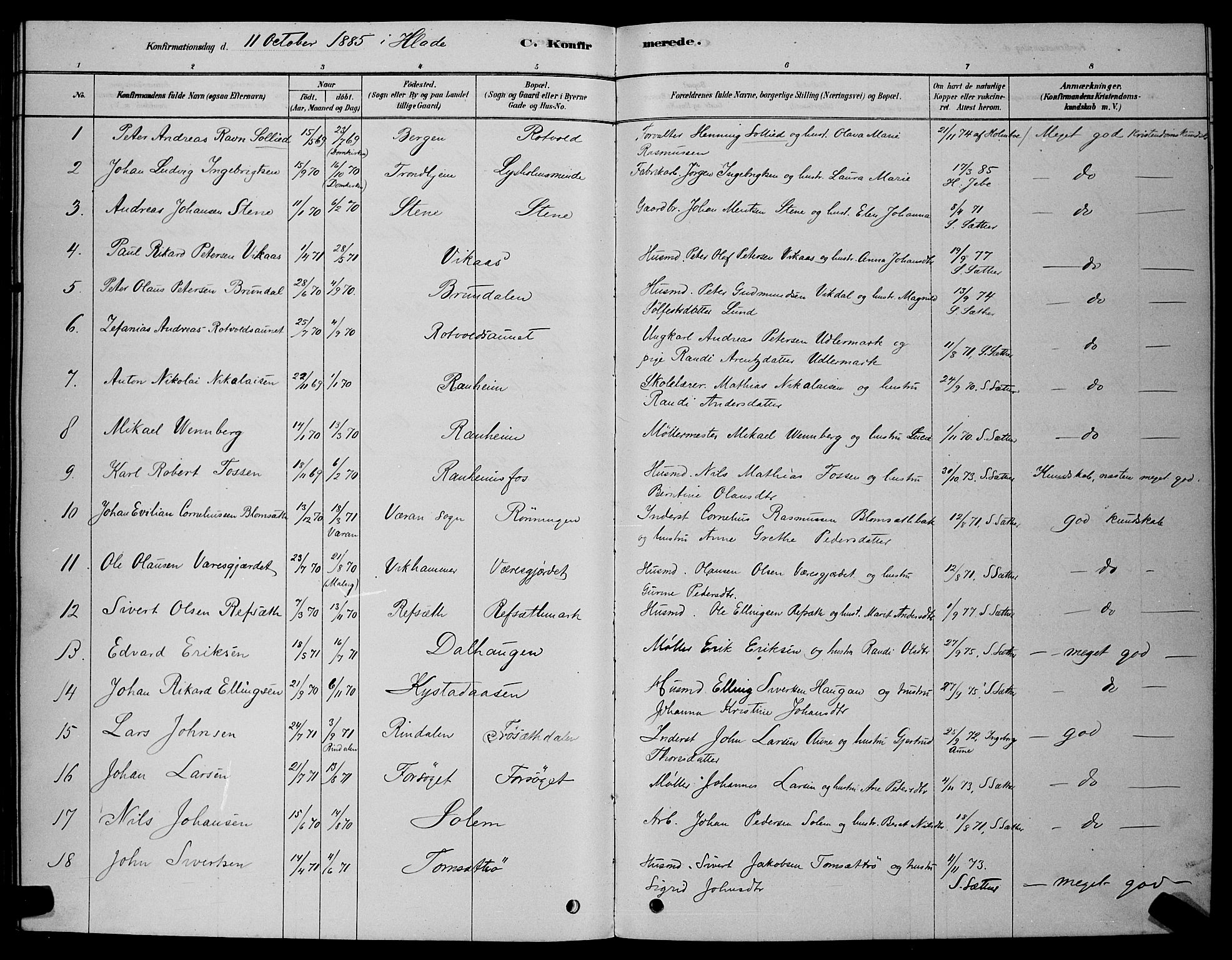 Ministerialprotokoller, klokkerbøker og fødselsregistre - Sør-Trøndelag, AV/SAT-A-1456/606/L0312: Parish register (copy) no. 606C08, 1878-1894