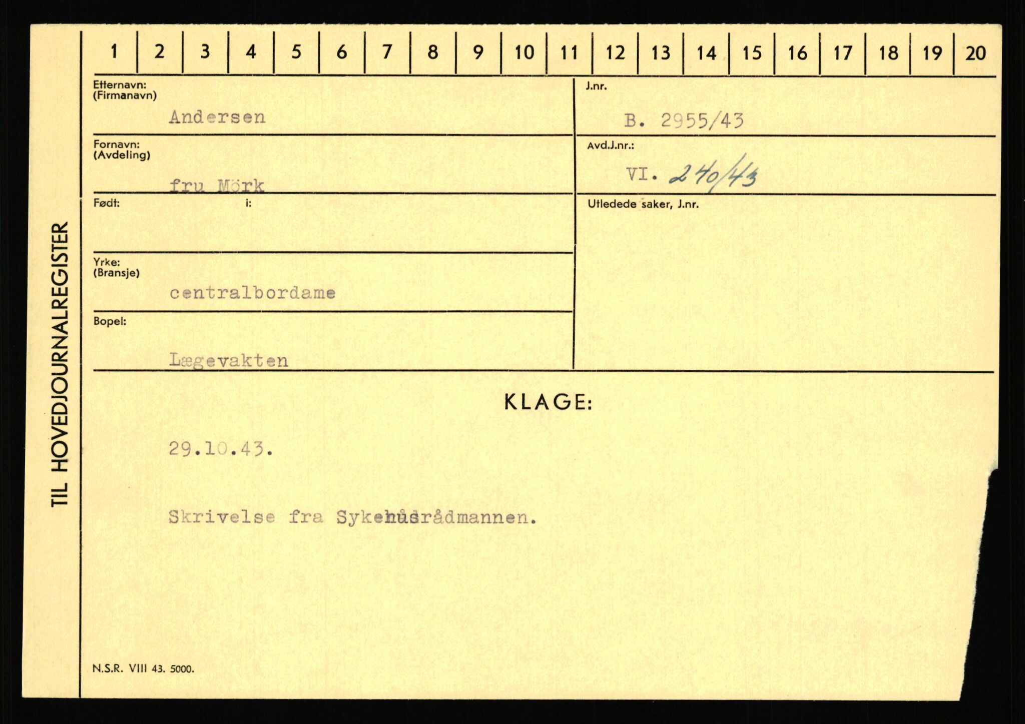 Statspolitiet - Hovedkontoret / Osloavdelingen, AV/RA-S-1329/C/Ca/L0001: Aabakken - Armann, 1943-1945, p. 1947