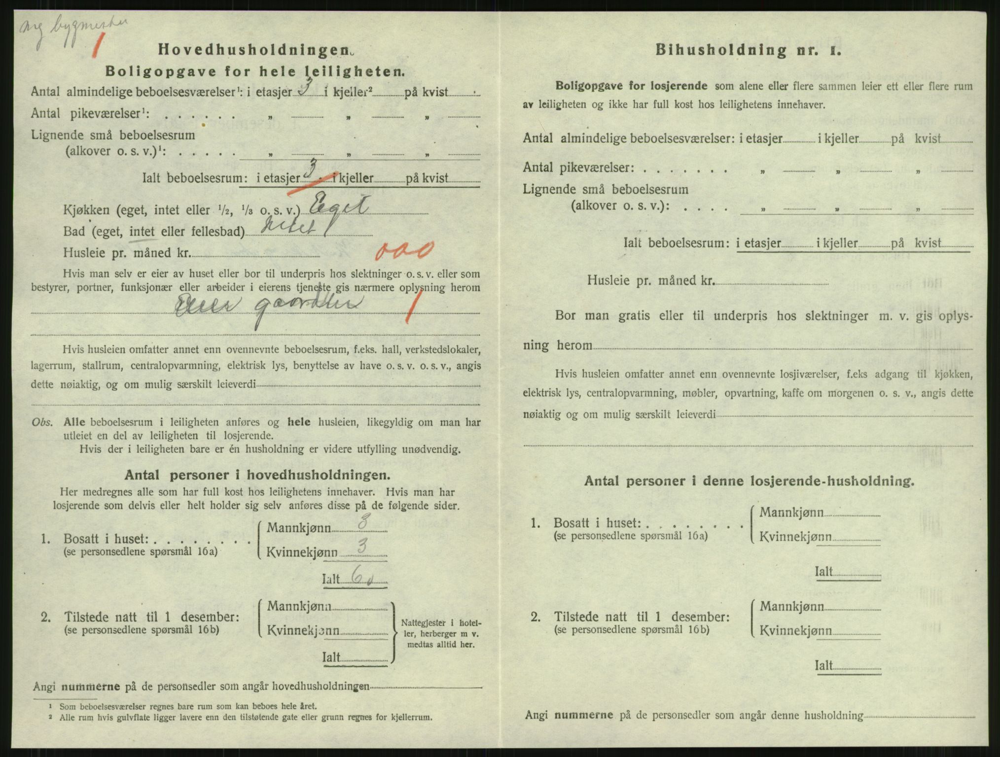 SAT, 1920 census for Namsos, 1920, p. 1086