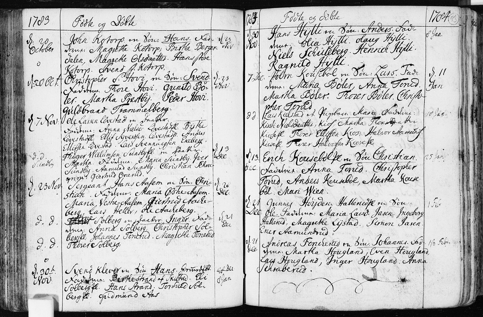 Spydeberg prestekontor Kirkebøker, AV/SAO-A-10924/F/Fa/L0003: Parish register (official) no. I 3, 1778-1814, p. 93